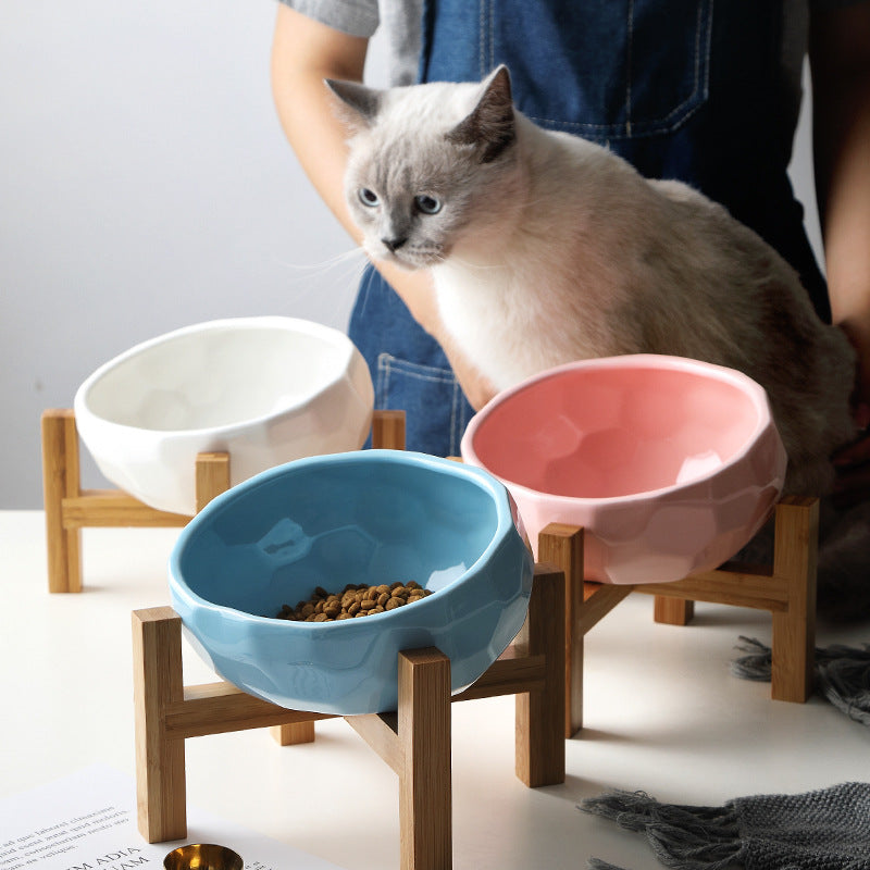 ペットボウル 斜め口 猫ボウル フードボウル 犬ボウル 早食い防止ボウル