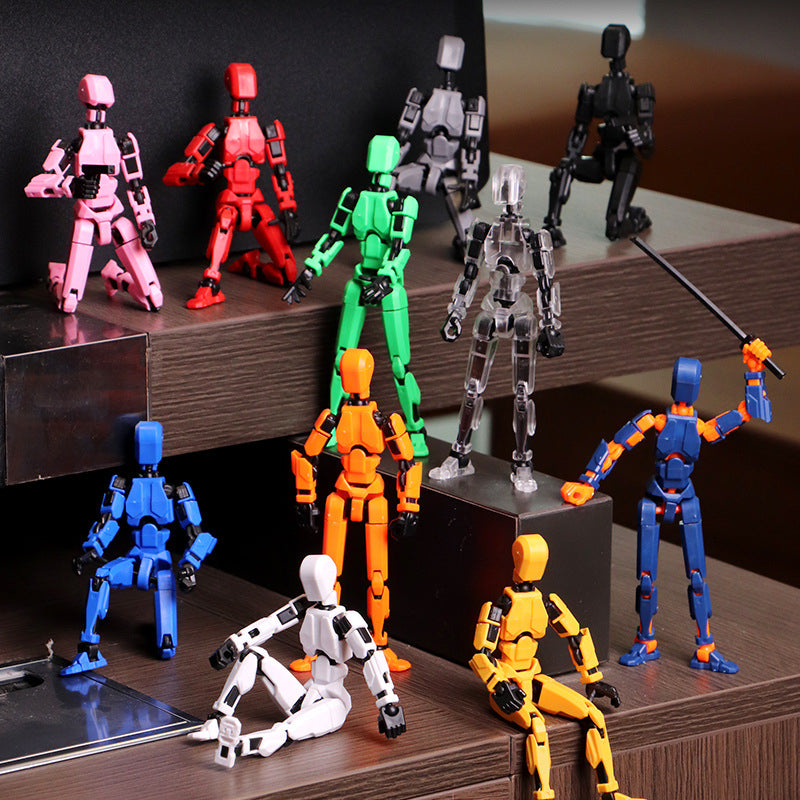 多関節可動変形ロボット 2.0 3Dプリントマネキン ダミーアクションモデル人形玩具 子供向けギフト