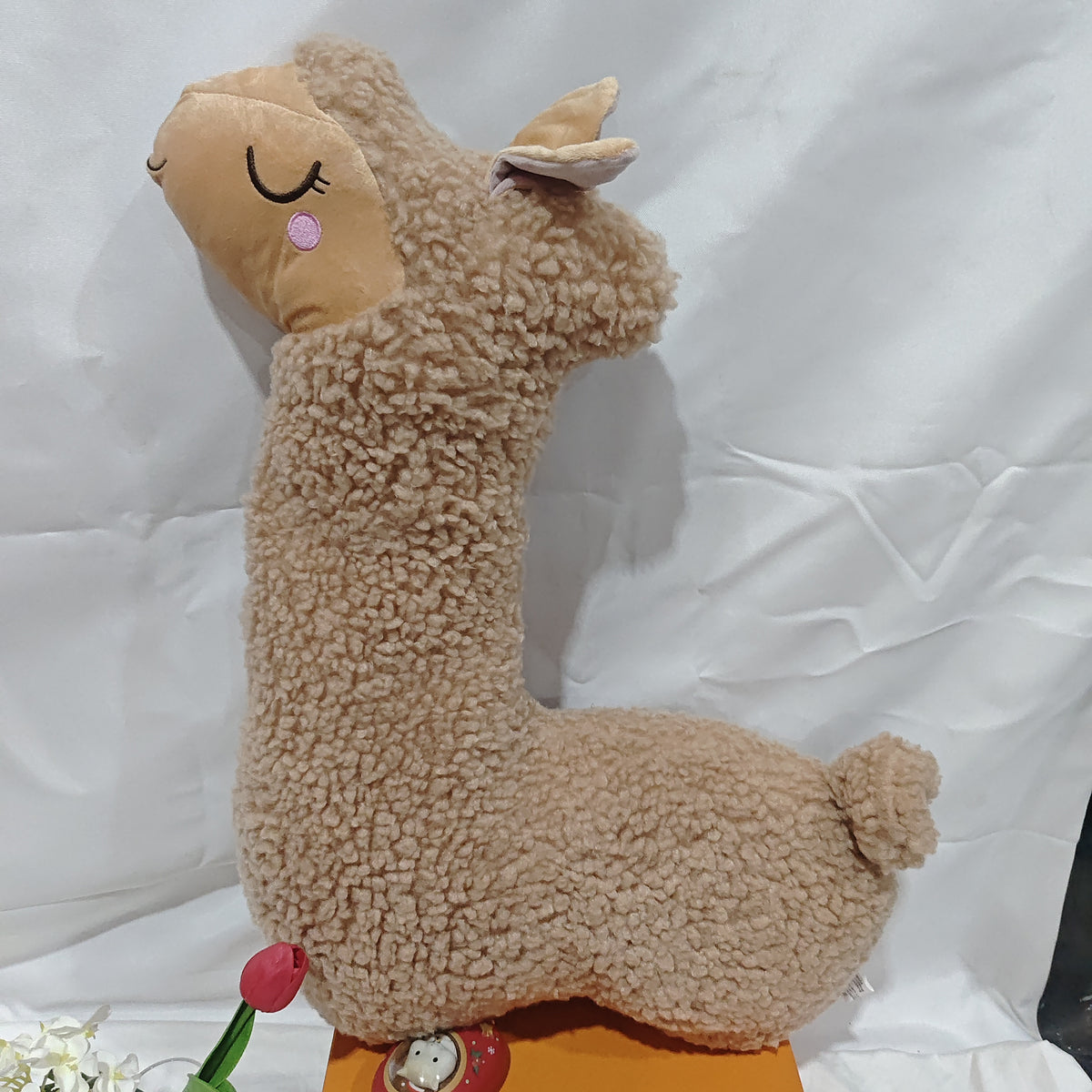 アルパカぬいぐるみクッション