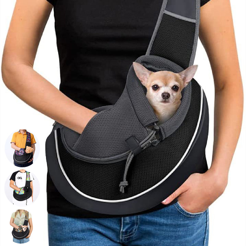 ペットキャリーバッグ 犬 猫用 女性用 屋外 ポータブル ショルダーバッグ ペット用品
