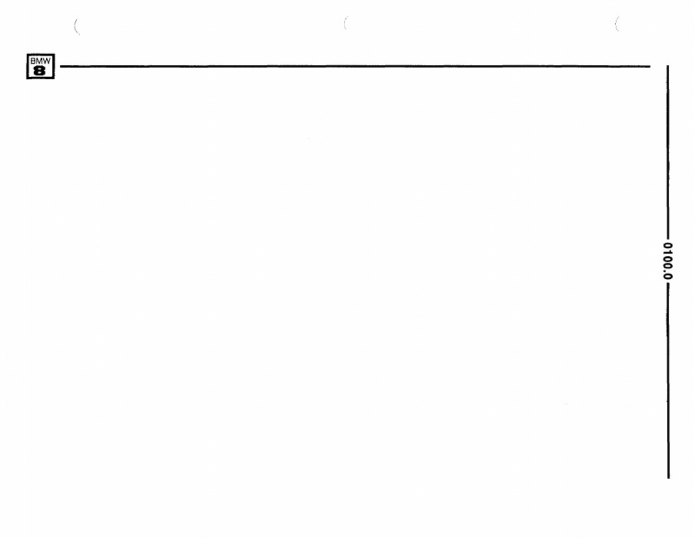 Sample 4 of BMW 1994 BMW 840_850 Electrical Complete Electrical Wiring Schematic & System Diagram [PDF]