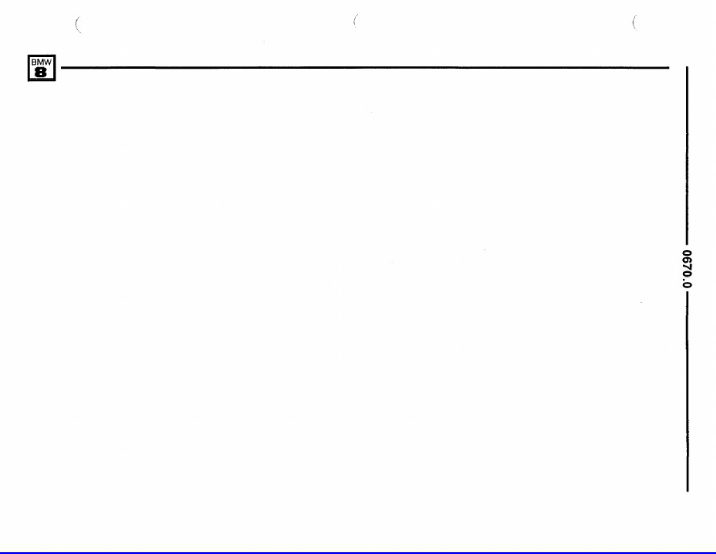 Sample 8 of BMW 1994 BMW 840_850 Electrical Complete Electrical Wiring Schematic & System Diagram [PDF]