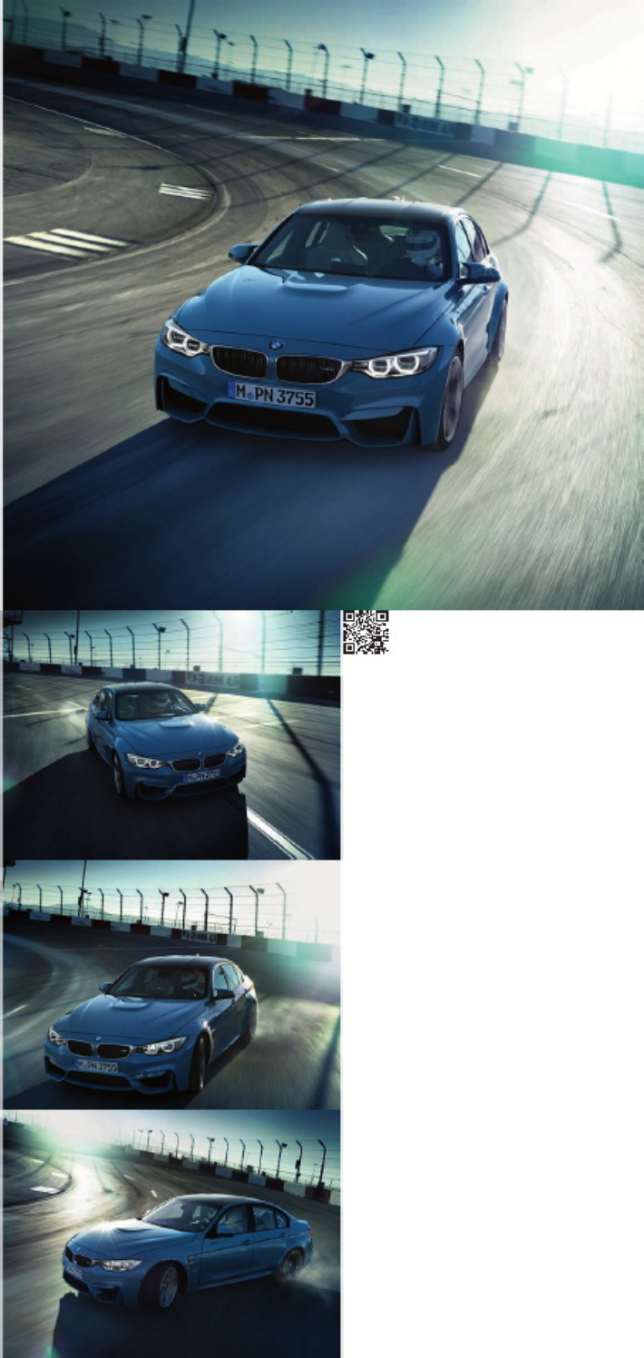 Sample 5 of BMW 2014 BMW M3 and M4 Brochure Technical Manual [PDF]