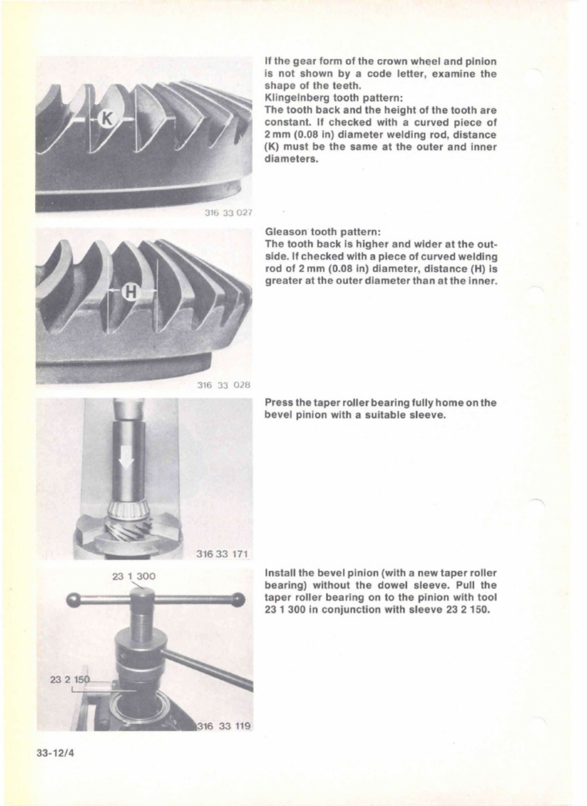 Sample 7 of BMW 33 - Rear Axle E21 BMW Workshop Service Manual [PDF]