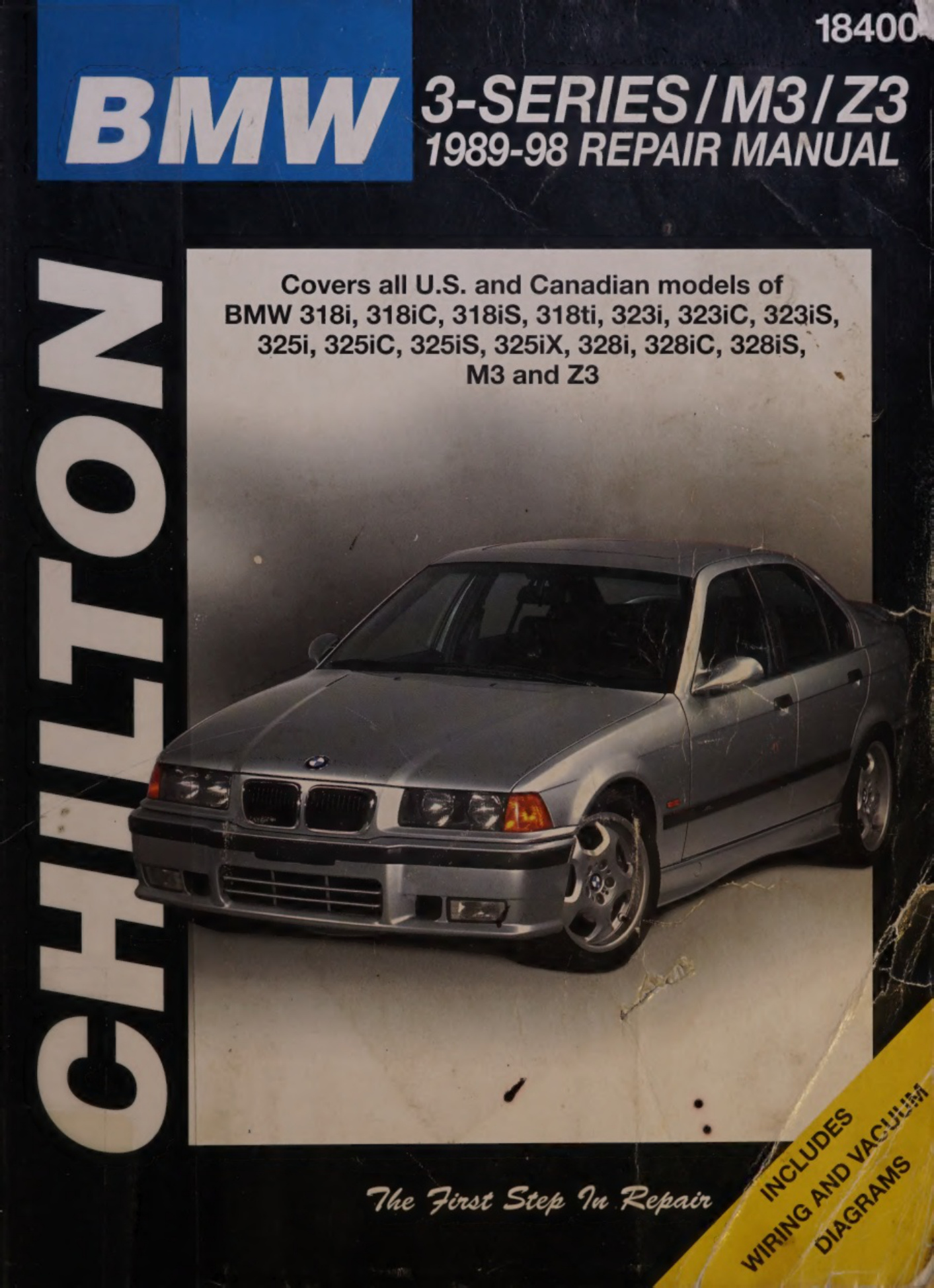 BMW 3-Series Z3 Workshop Service Manual [PDF] cover