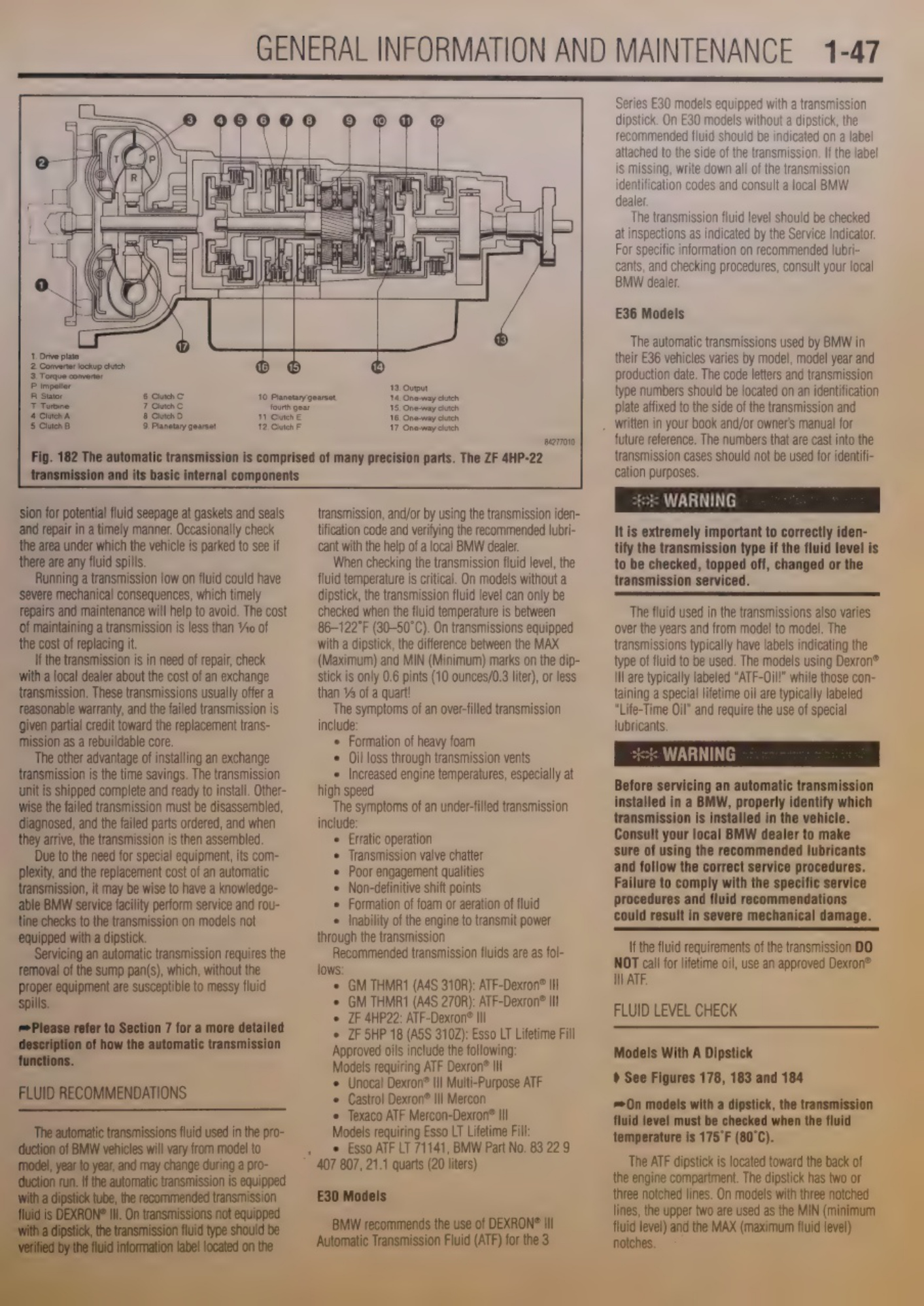 Sample 4 of BMW 3-Series Z3 Workshop Service Manual [PDF]