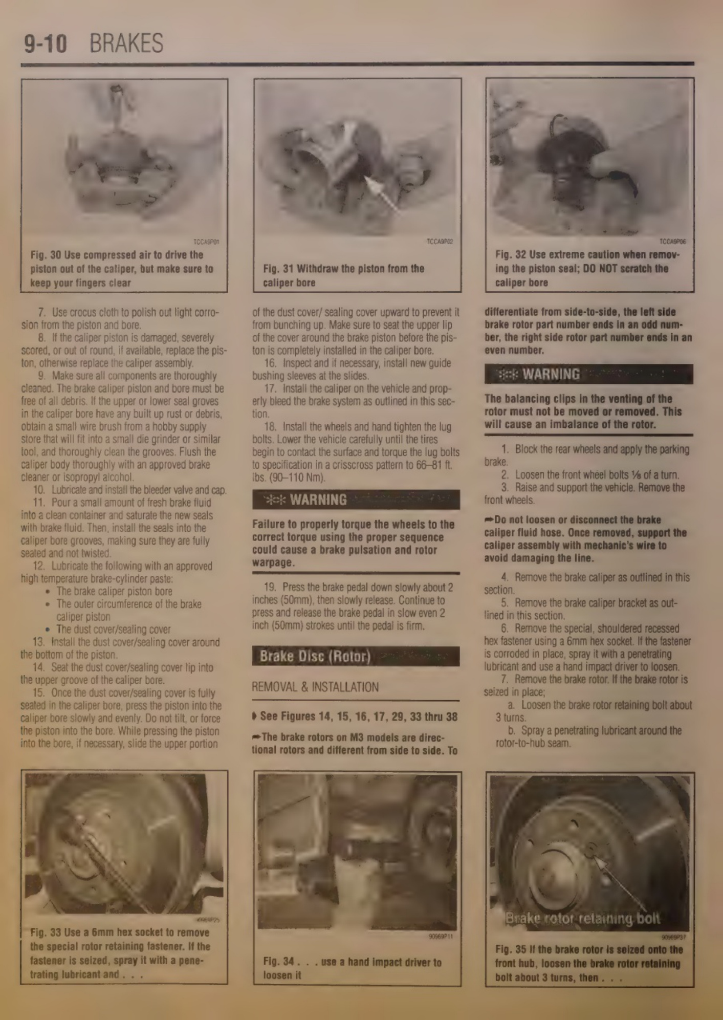 Sample 7 of BMW 3-Series Z3 Workshop Service Manual [PDF]