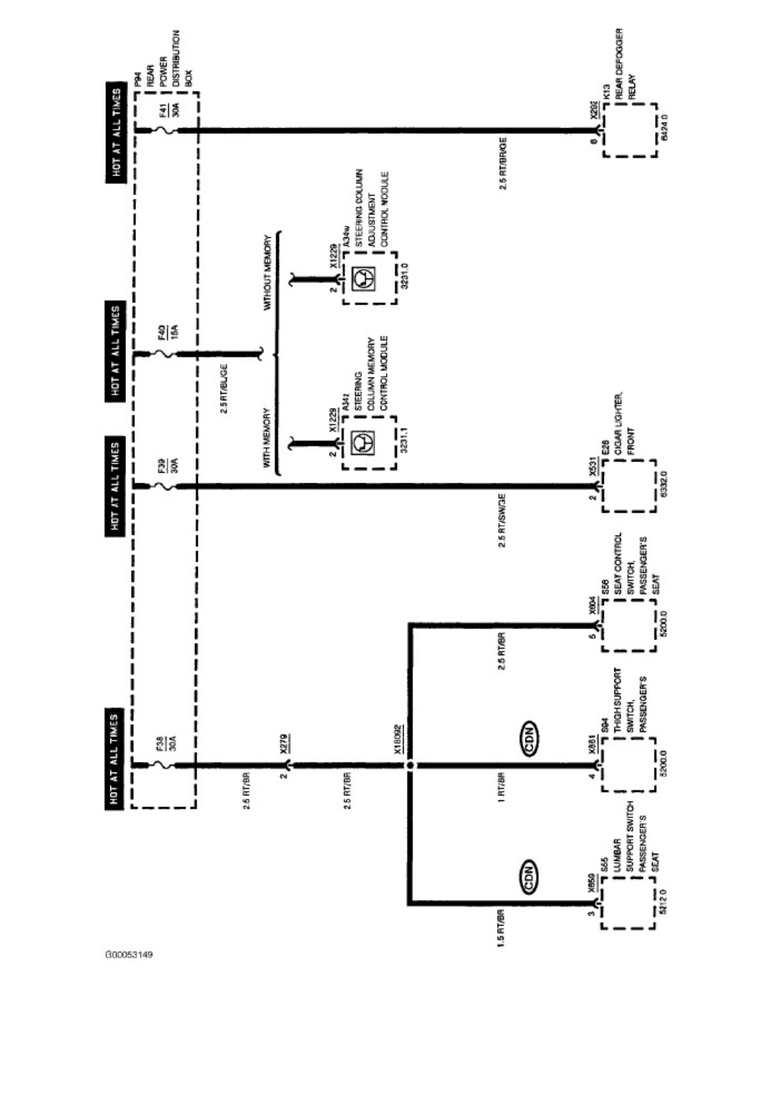 Sample 5 of BMW 850 Series 1991 - 1992 Wiring Diagr Complete Electrical Wiring Schematic & System Diagram [PDF]