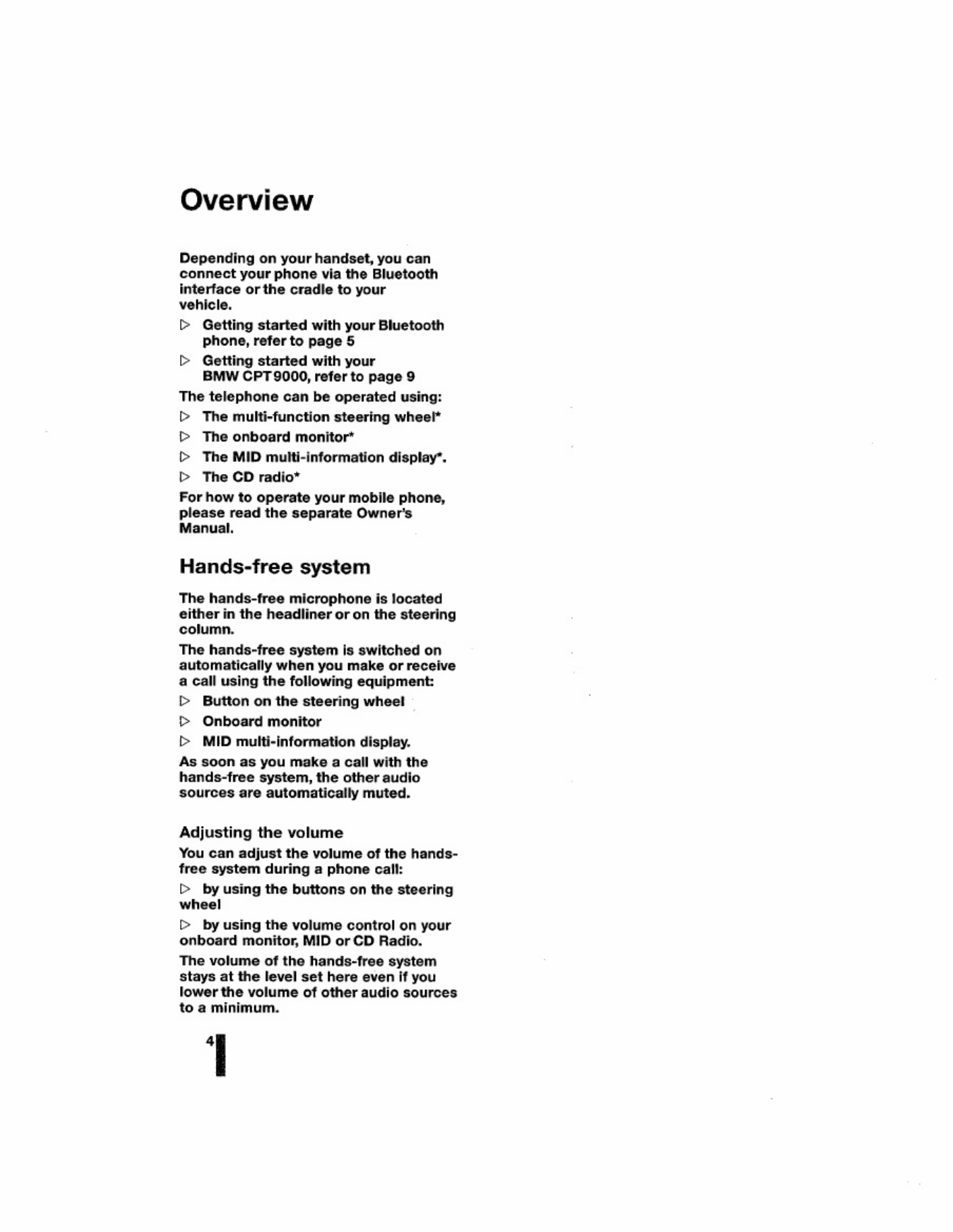 Sample 5 of BMW Bluetooth Technical Manual [PDF]