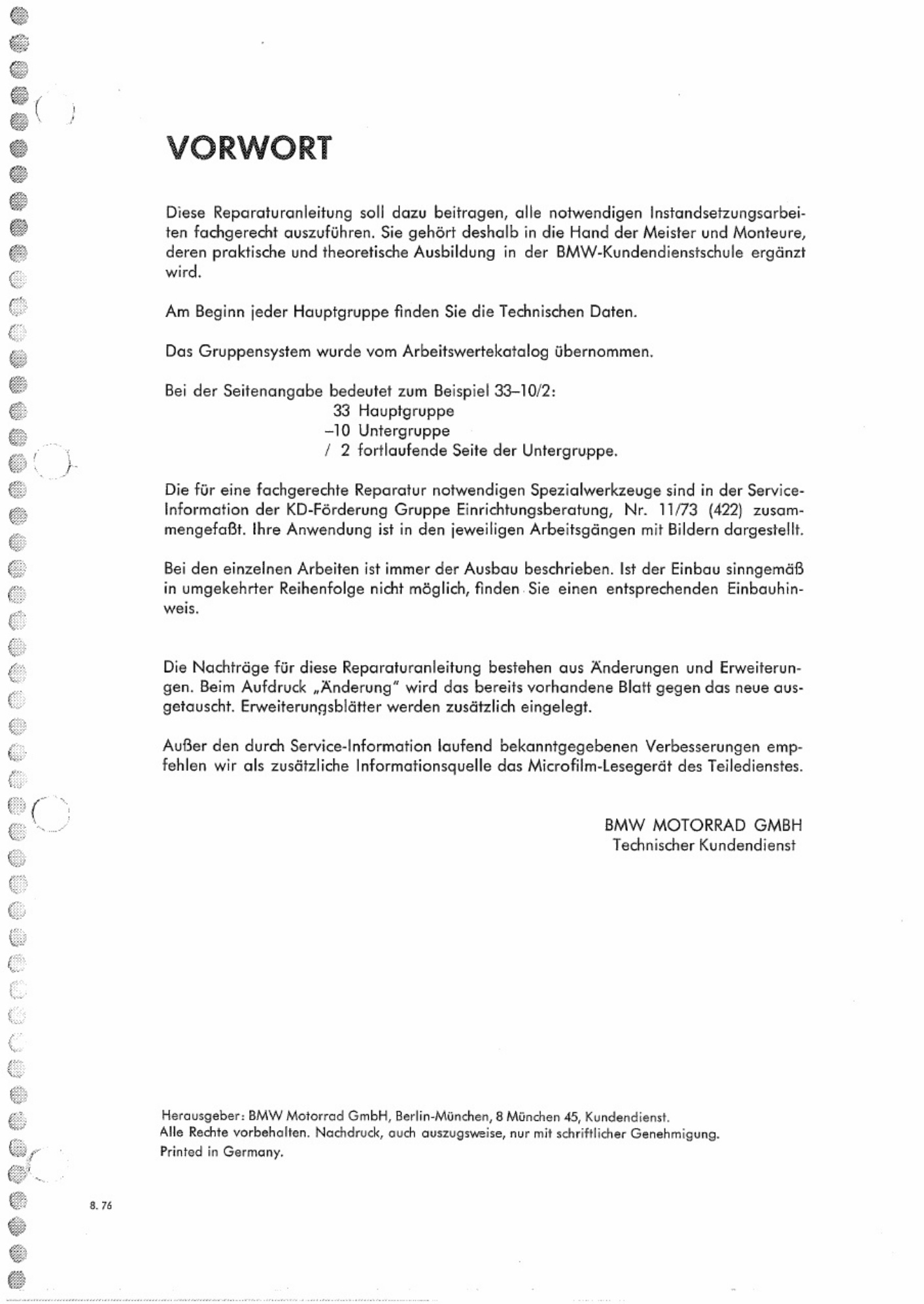 Sample 2 of BMW BMW Technical Manual [PDF]