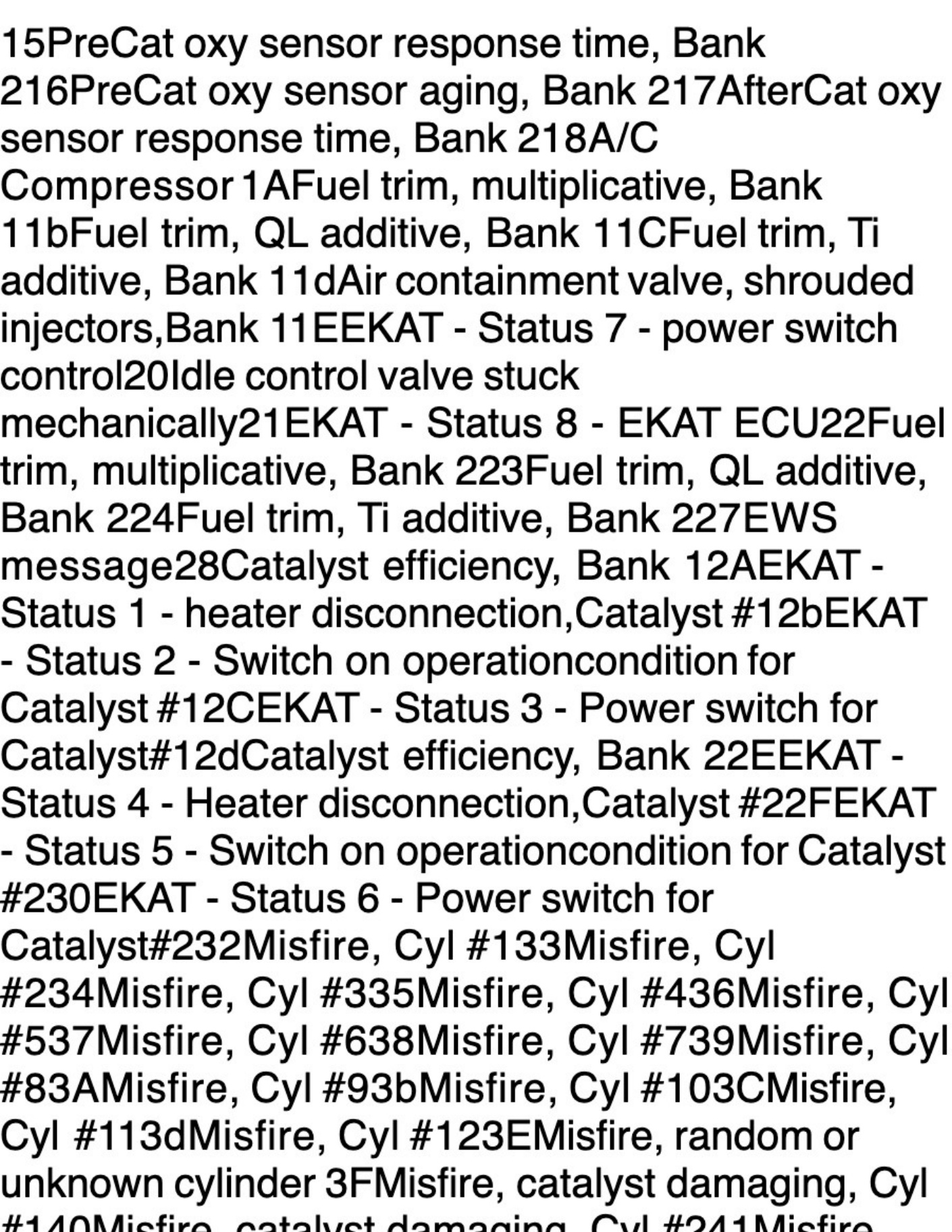 Sample 6 of BMW Codes Technical Manual [PDF]