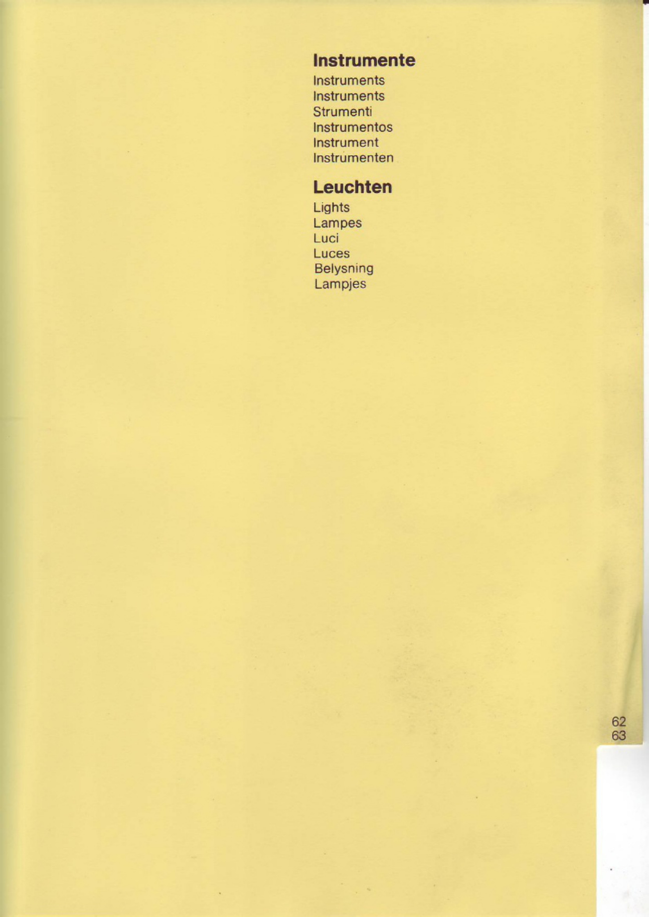 BMW E21 1976 - Instruments - Lights WIR Complete Electrical Wiring Schematic & System Diagram [PDF] cover