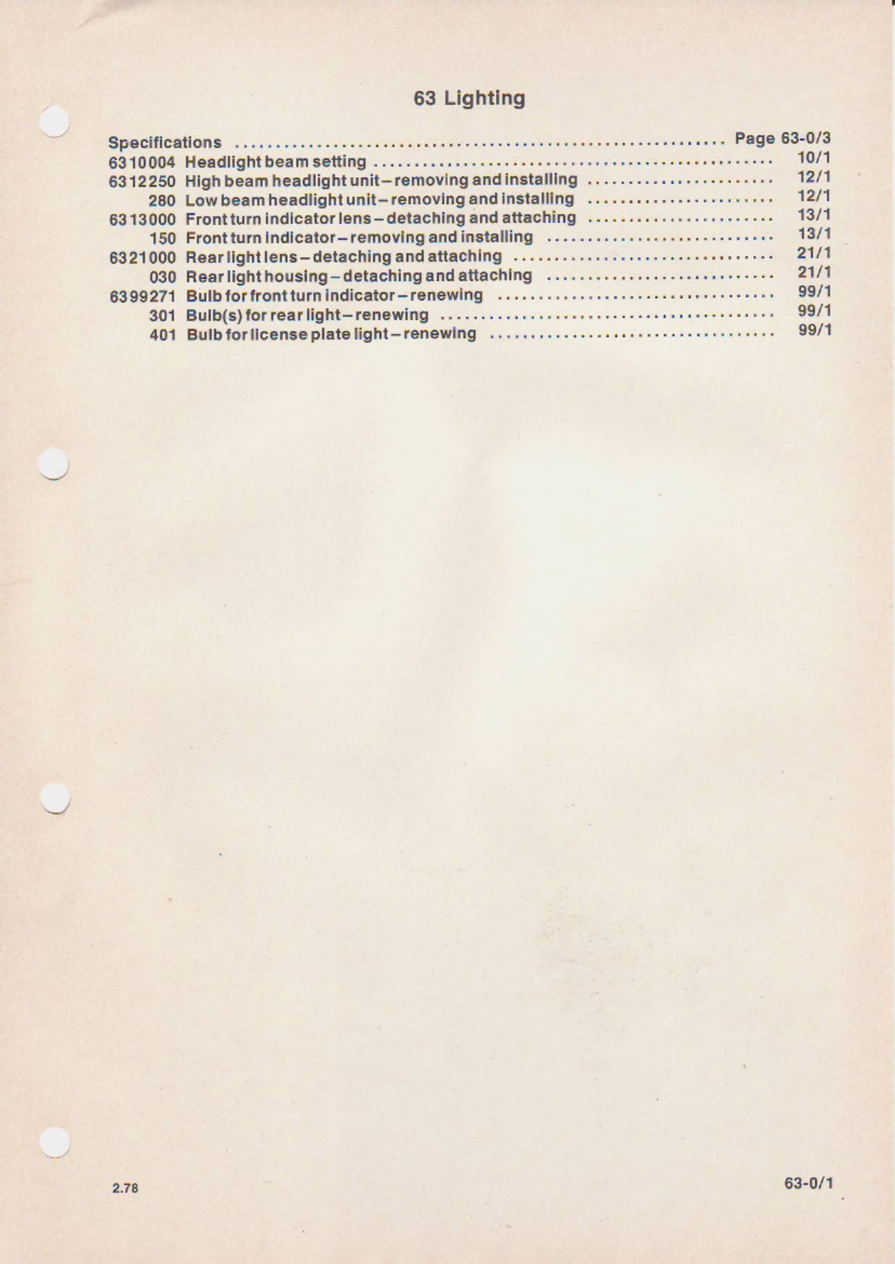 Sample 7 of BMW E21 1976 - Instruments - Lights WIR Complete Electrical Wiring Schematic & System Diagram [PDF]