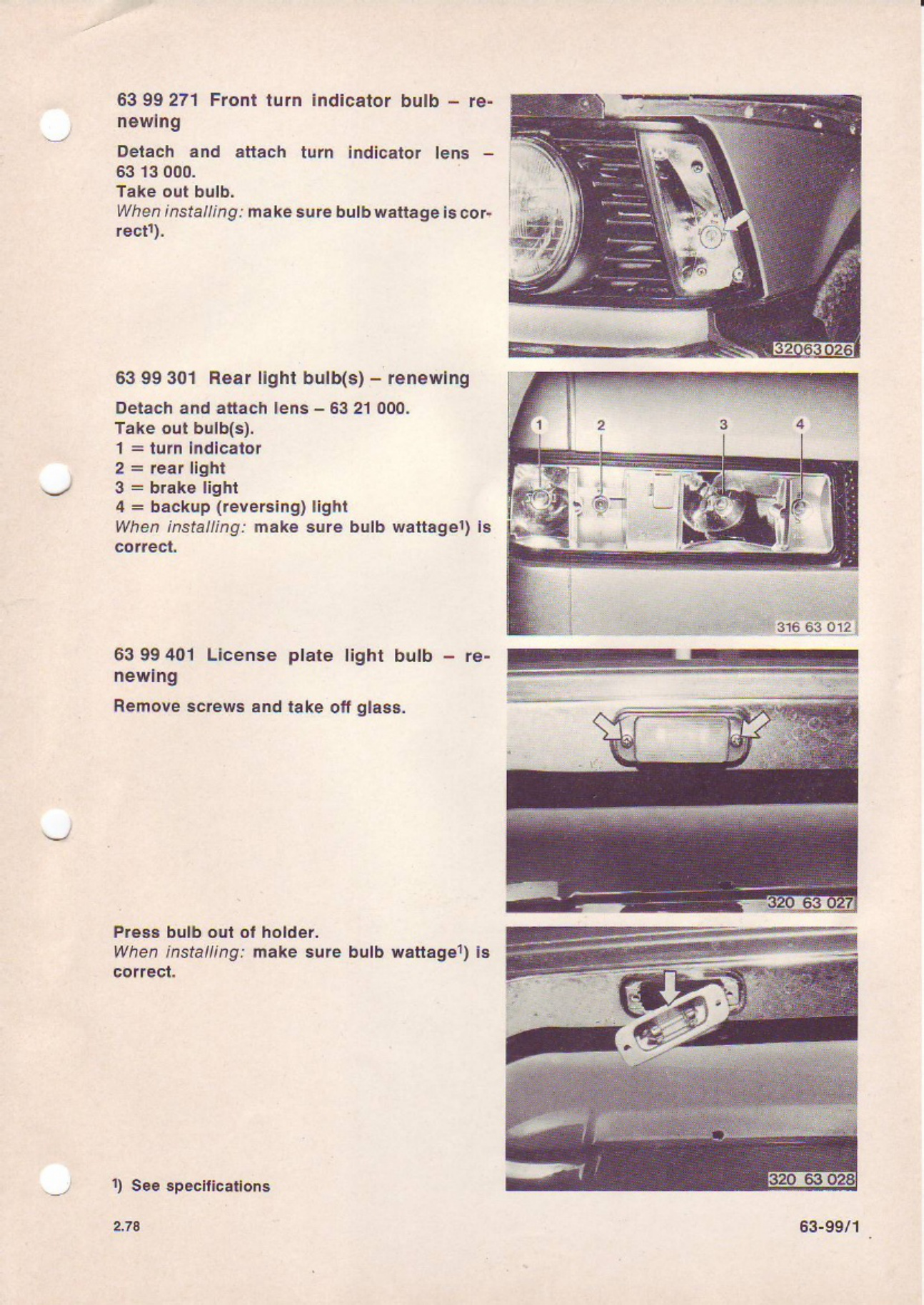 Sample 8 of BMW E21 1976 - Instruments - Lights WIR Complete Electrical Wiring Schematic & System Diagram [PDF]