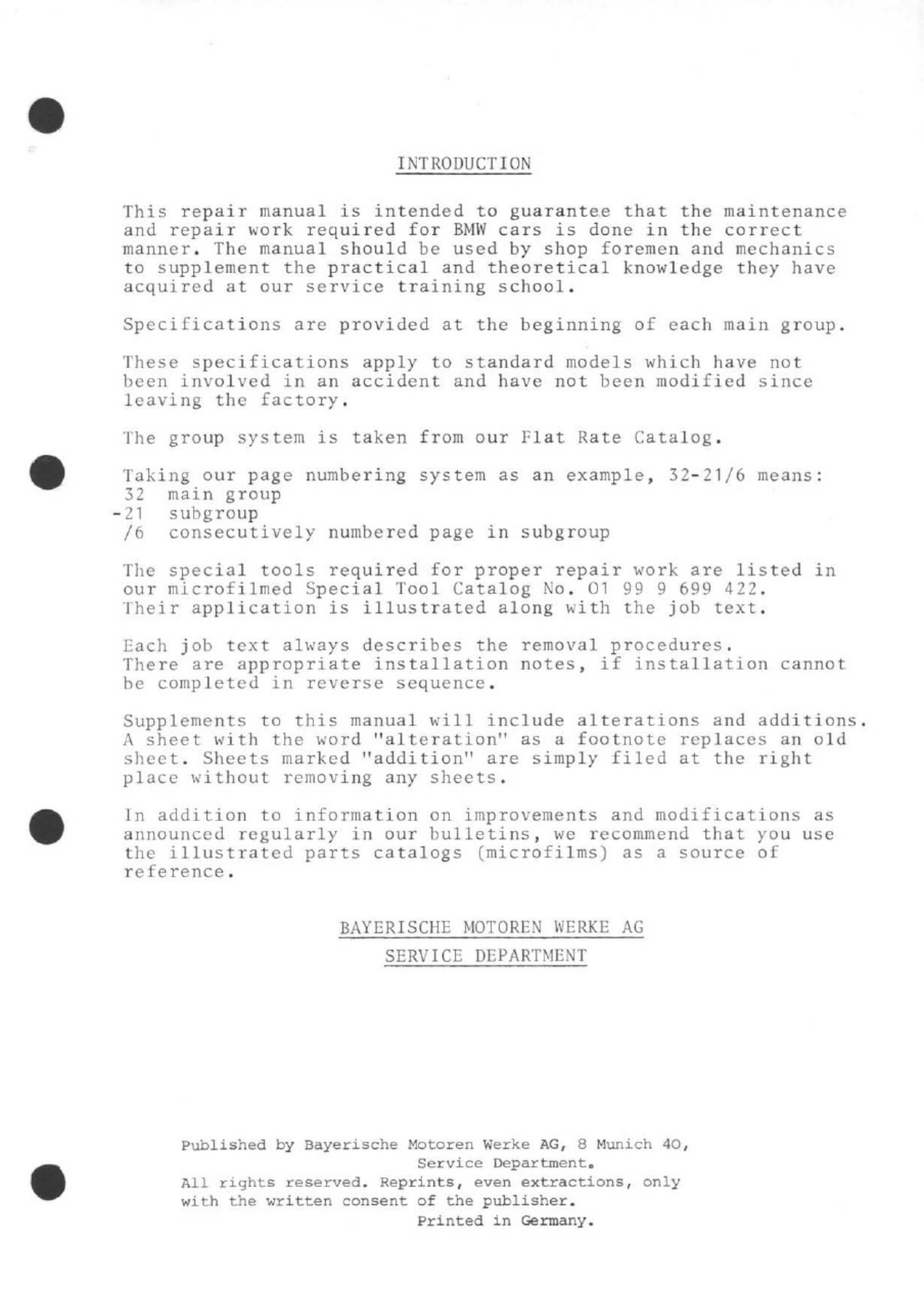 Sample 4 of BMW E21 Owners Workshop Service Manual [PDF]