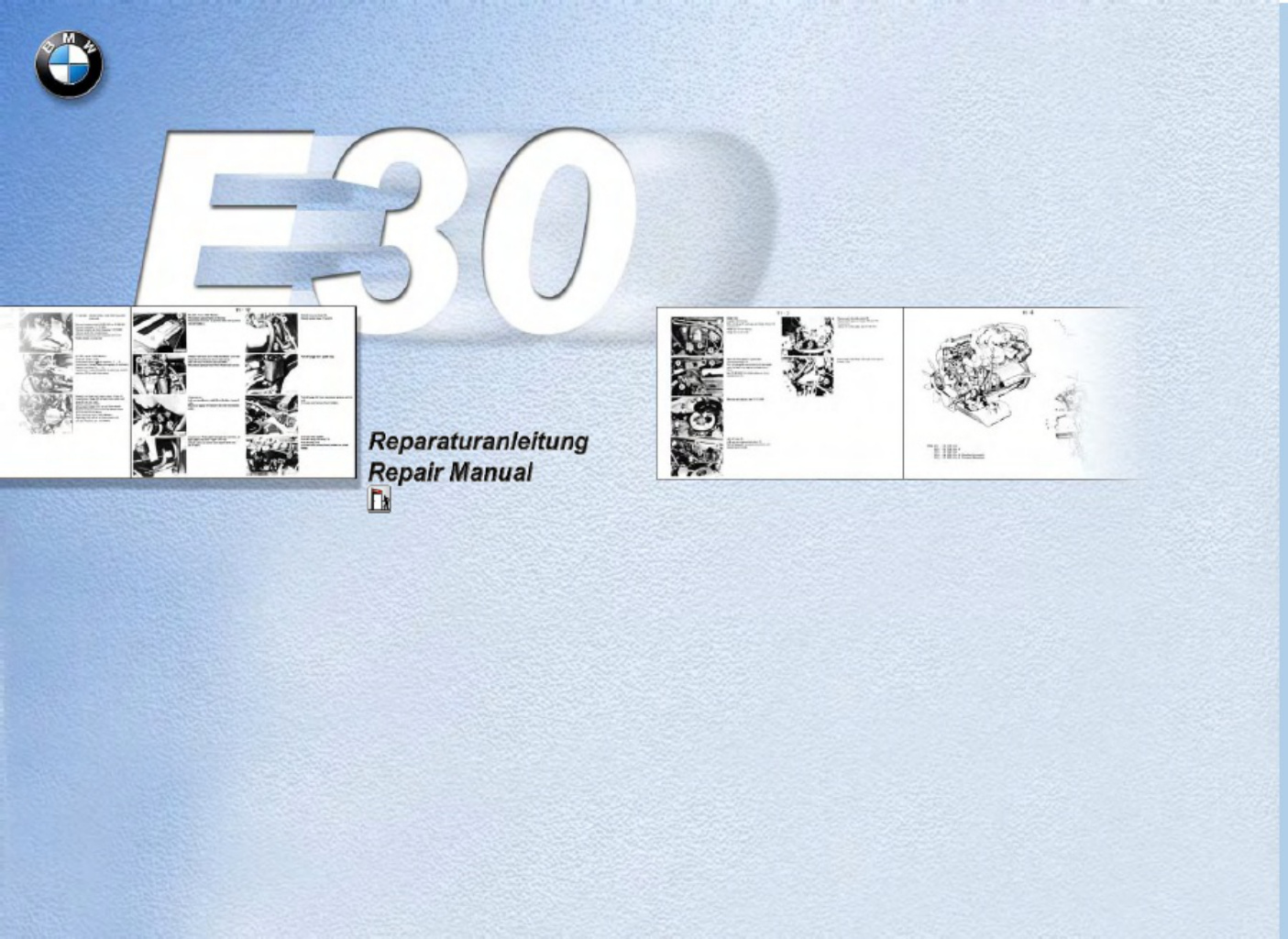 BMW E30 Bentley Workshop Service Manual [PDF] cover