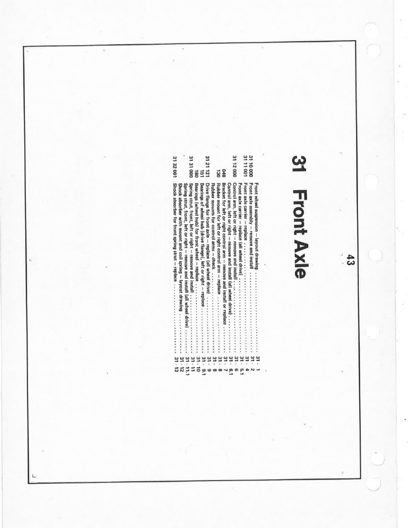 BMW E30 Chassis 3 Technical Manual [PDF] cover