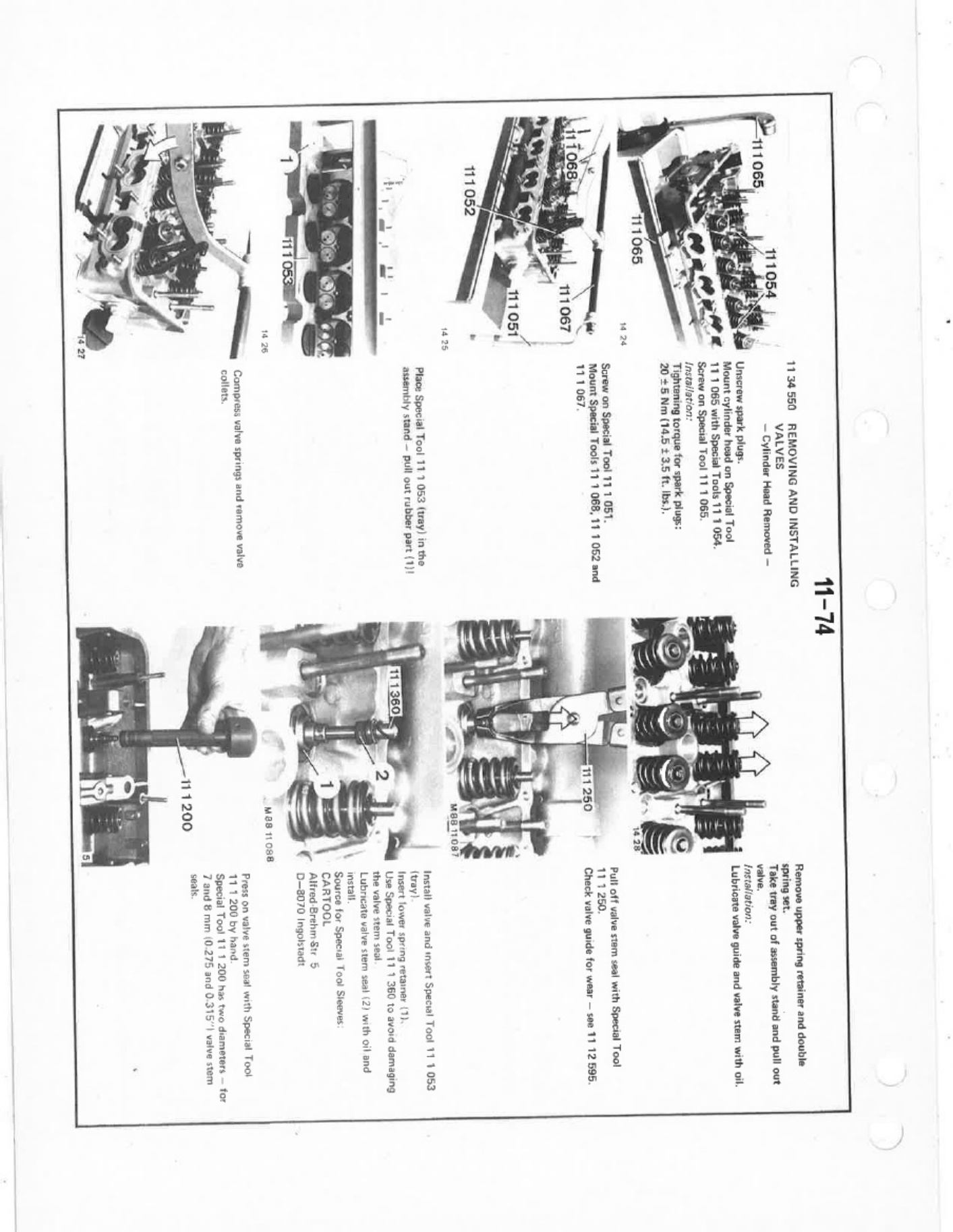 Sample 4 of BMW E30 Maintenance 1 Operation & Maintenance Manual (OMM) [PDF]