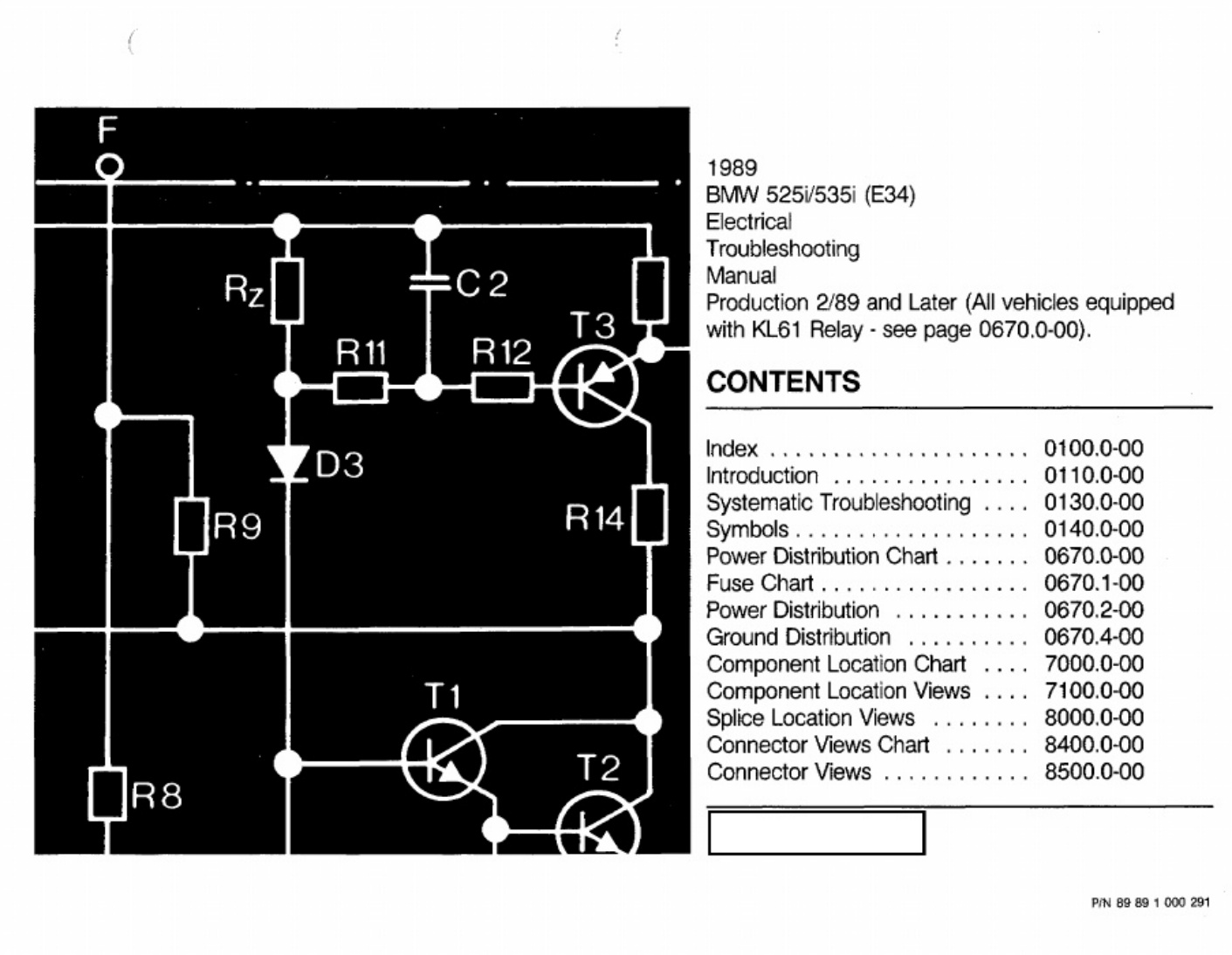 BMW E34 Wiring Diagrams Overview Complete Electrical Wiring Schematic & System Diagram [PDF] cover