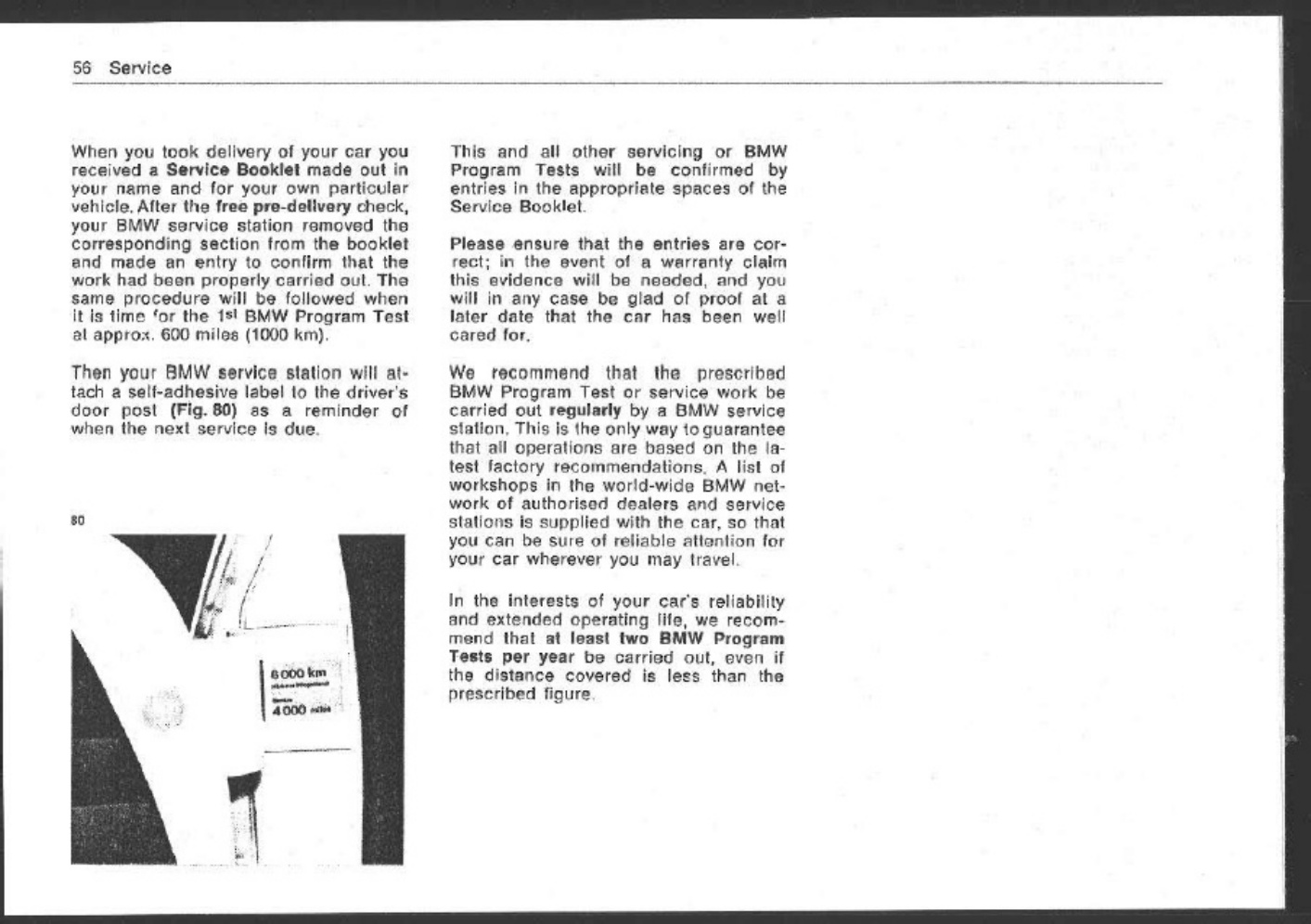 Sample 6 of BMW E9 3 0 3 3 Cs Csi Owners Technical Manual [PDF]