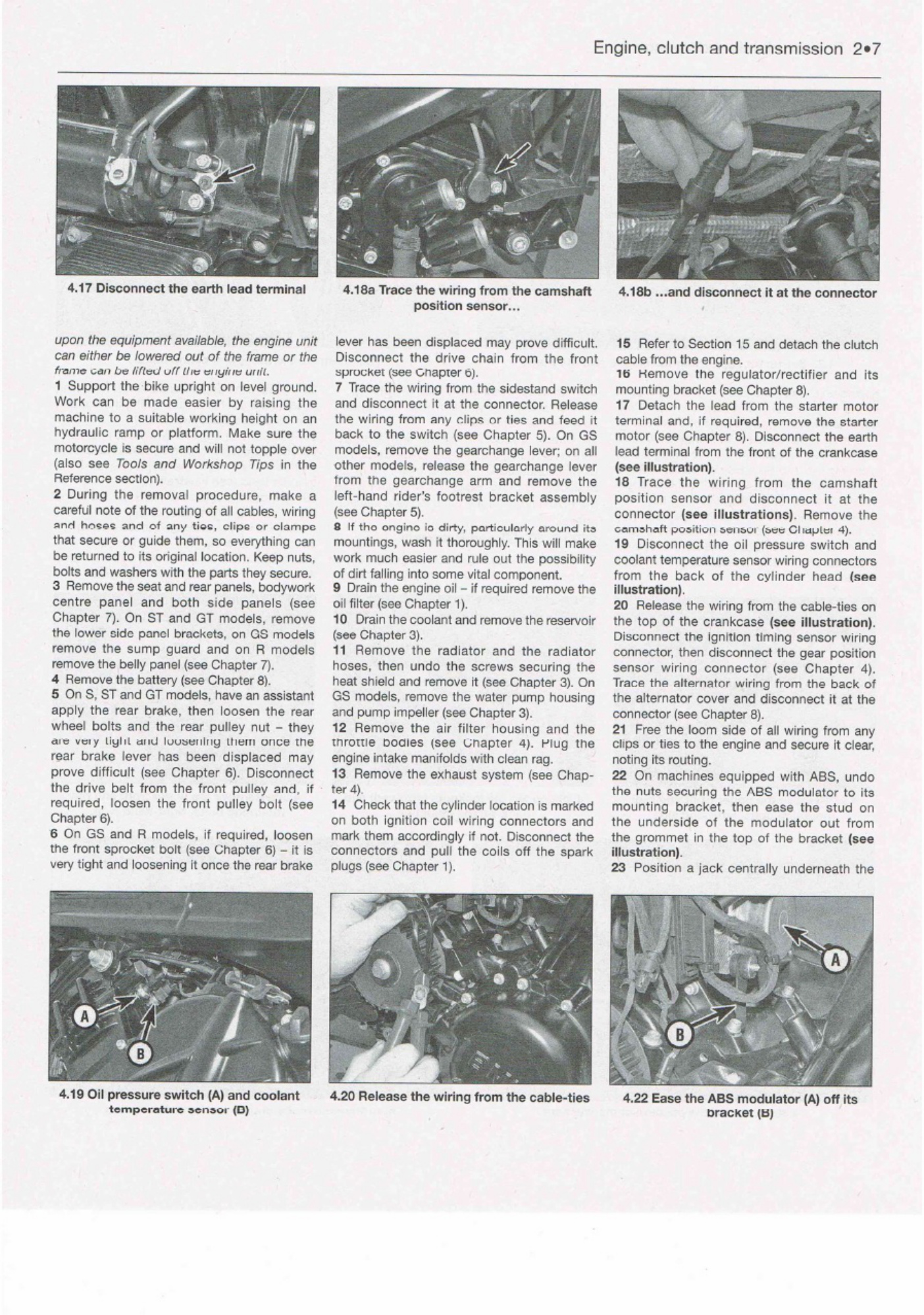 Sample 4 of BMW F 800 GS Technical Manual [PDF]