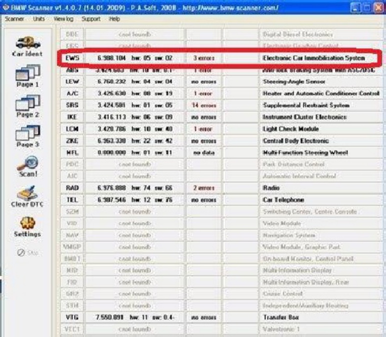 Sample 2 of BMW Gu a de uso del BMW Scanner 1 4 Technical Manual [PDF]