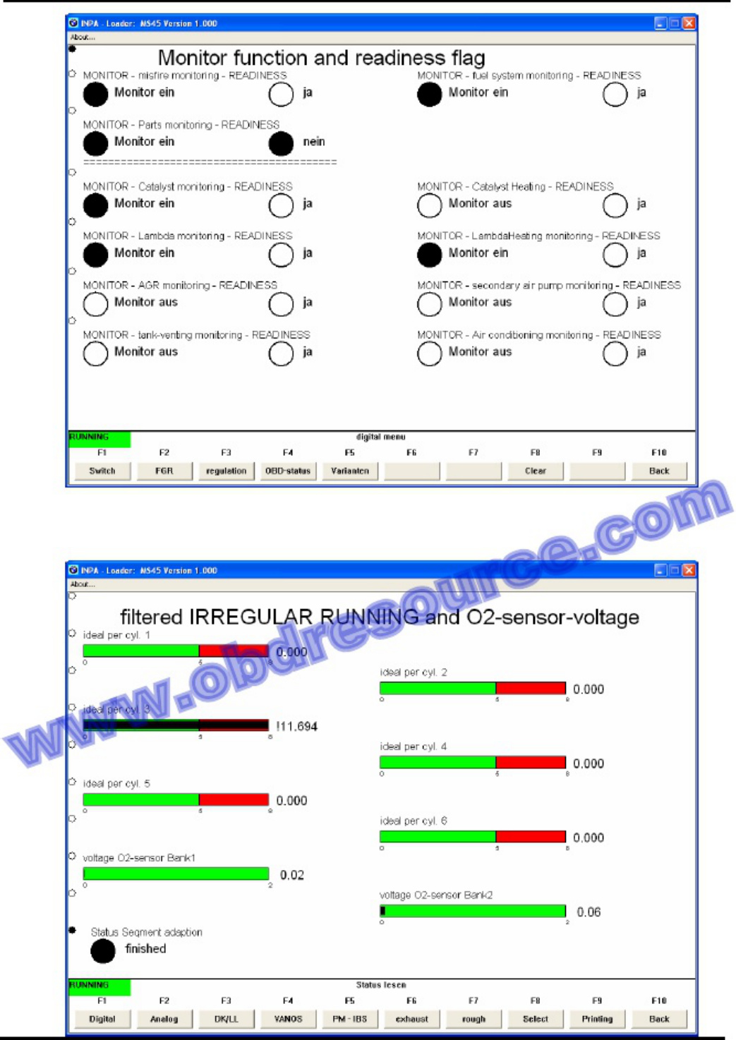 Sample 2 of BMW INPA User Technical Manual [PDF]