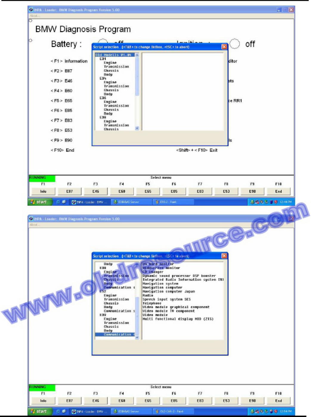 Sample 5 of BMW INPA User Technical Manual [PDF]