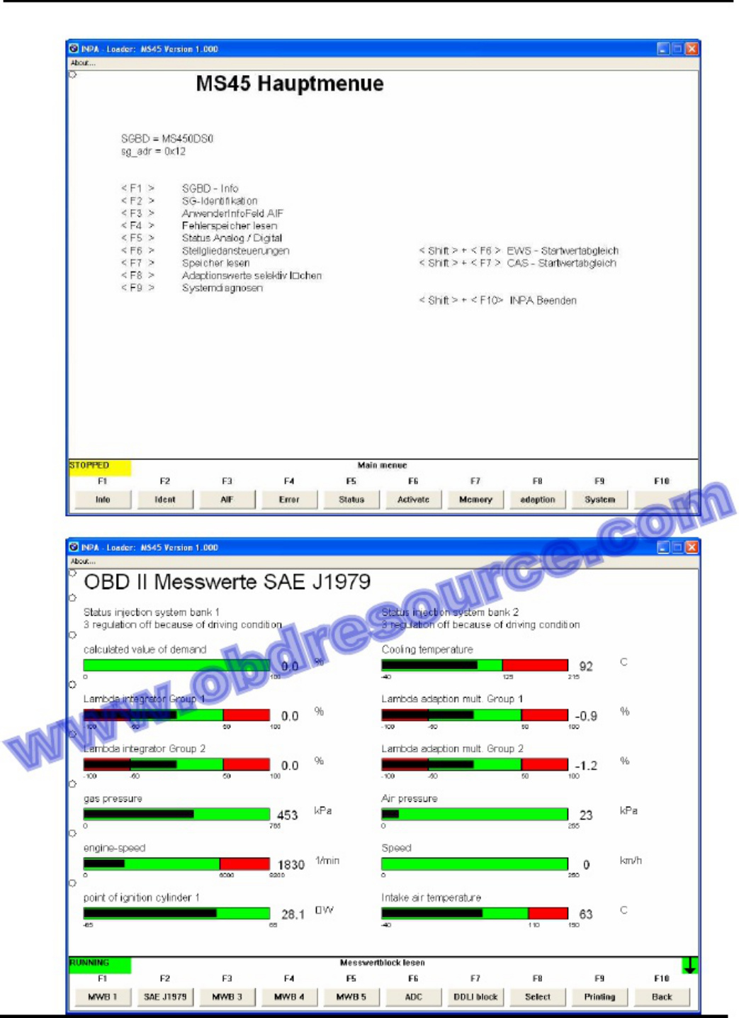 Sample 6 of BMW INPA User Technical Manual [PDF]