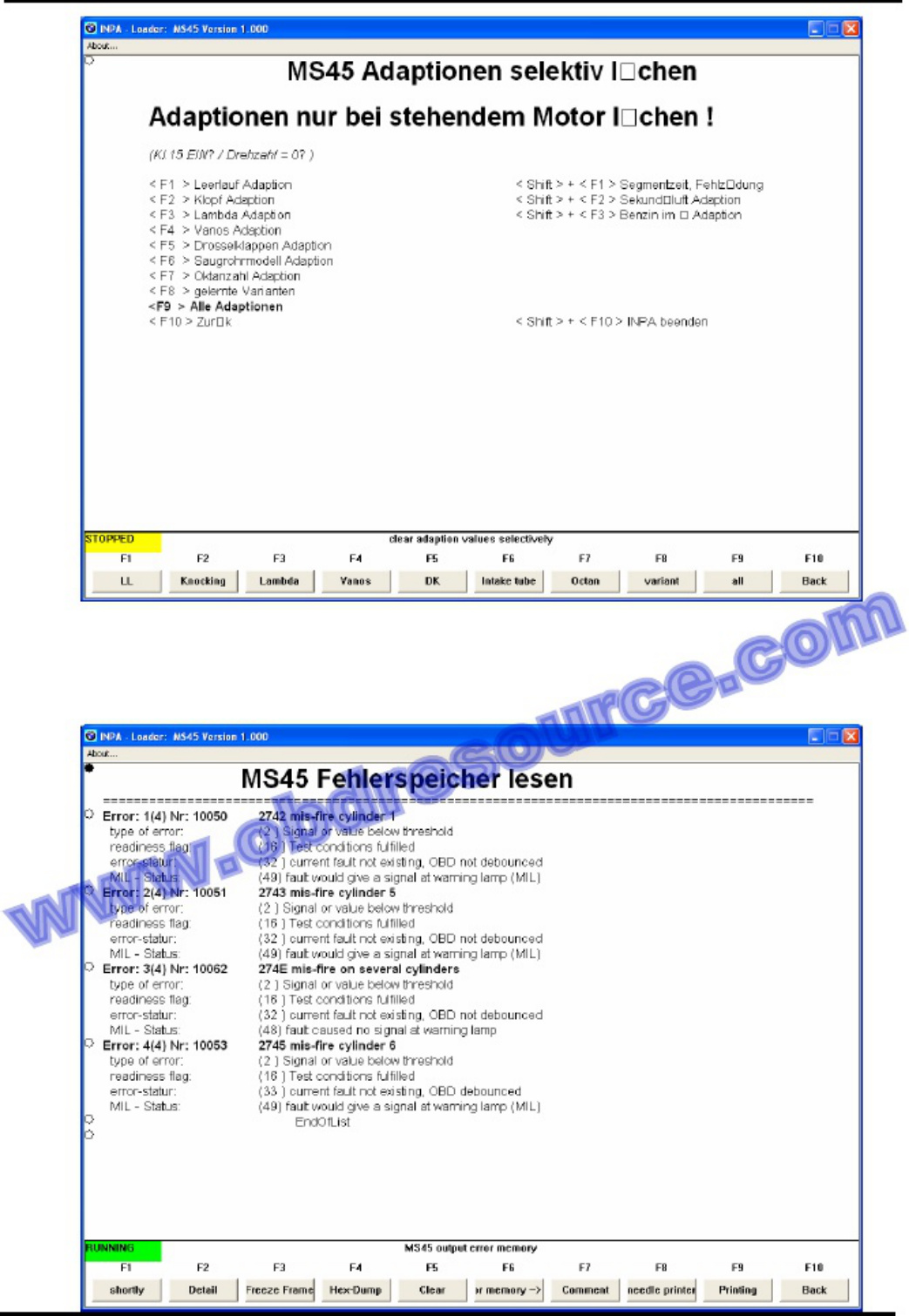 Sample 7 of BMW INPA User Technical Manual [PDF]