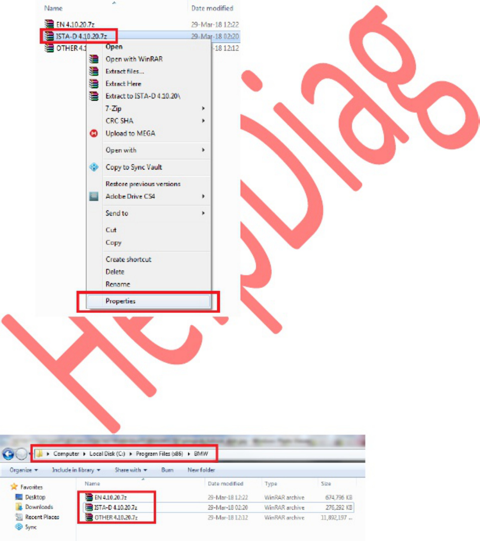 Sample 4 of BMW ISTA-D Installation Guide Technical Manual [PDF]
