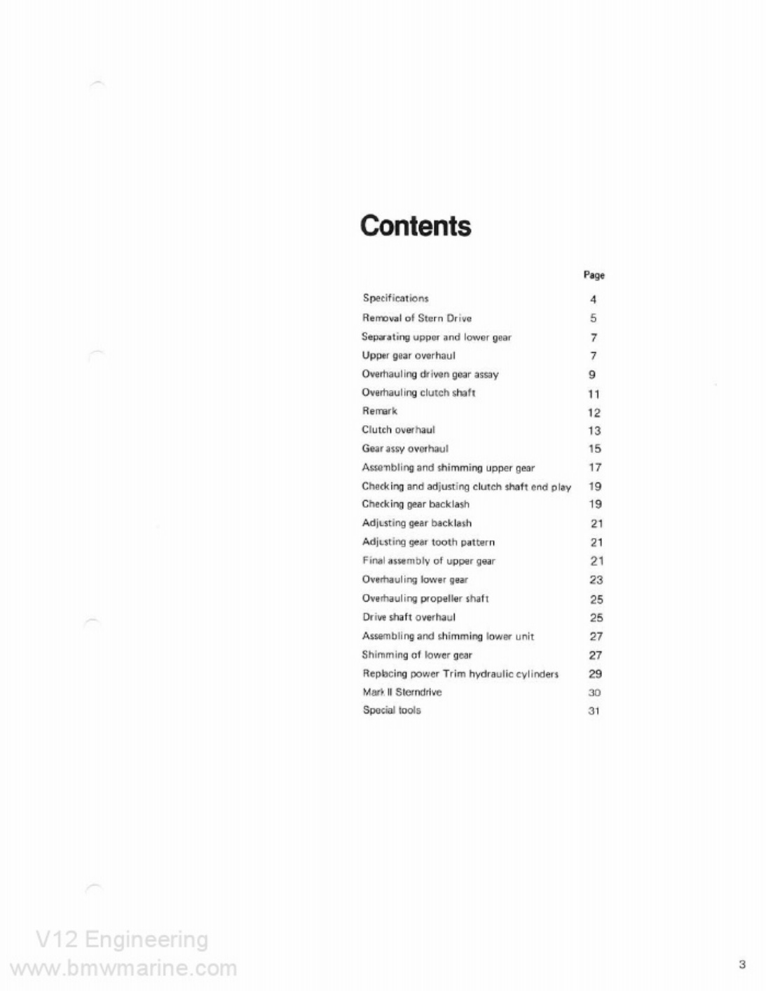 Sample 4 of BMW Marine Engine Workshop Service Manual [PDF]