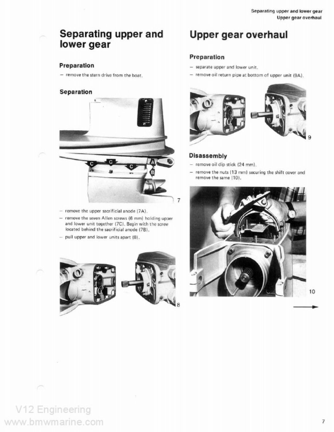 Sample 5 of BMW Marine Engine Workshop Service Manual [PDF]