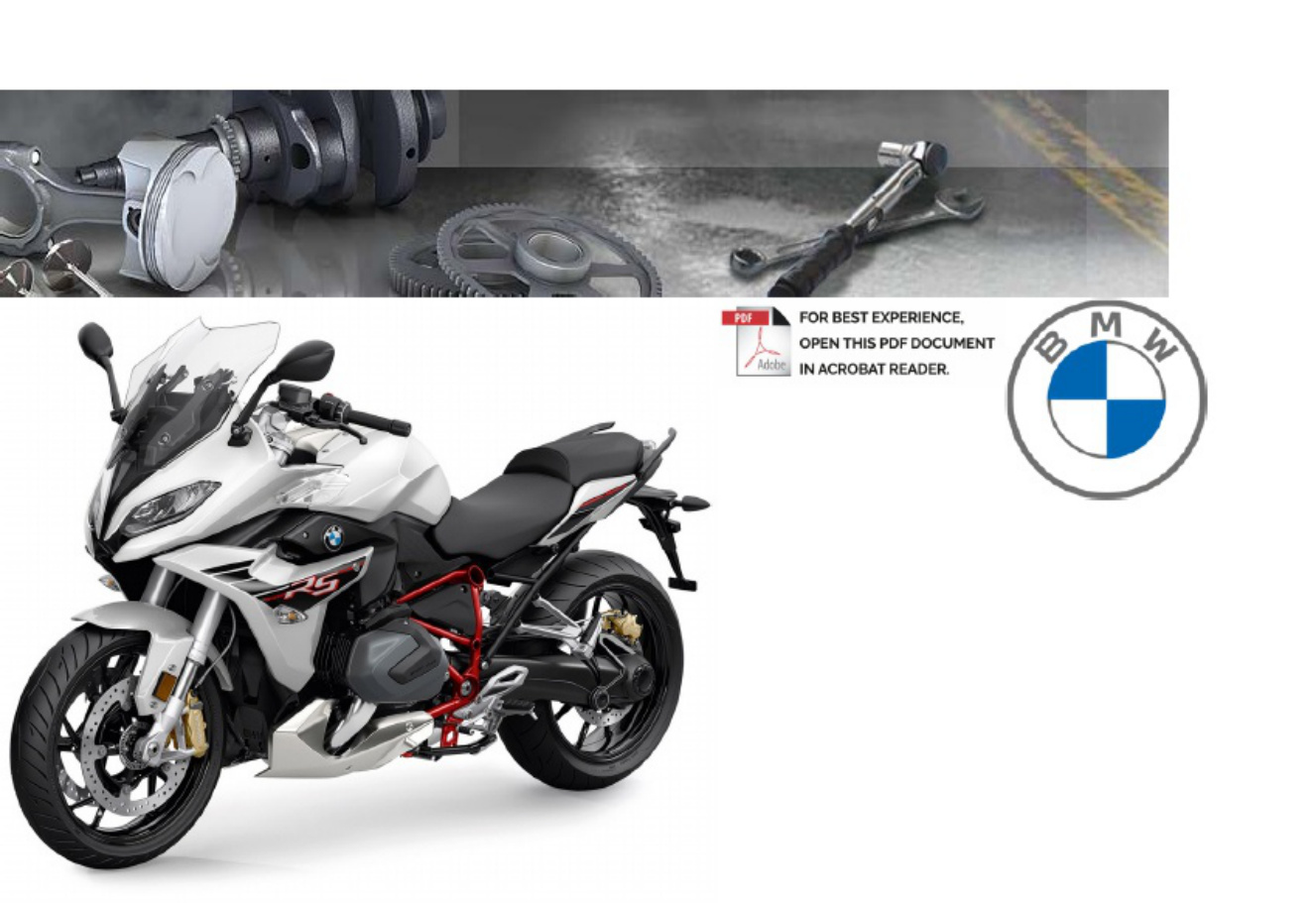 BMW R1250 RS Technical Manual [PDF] cover