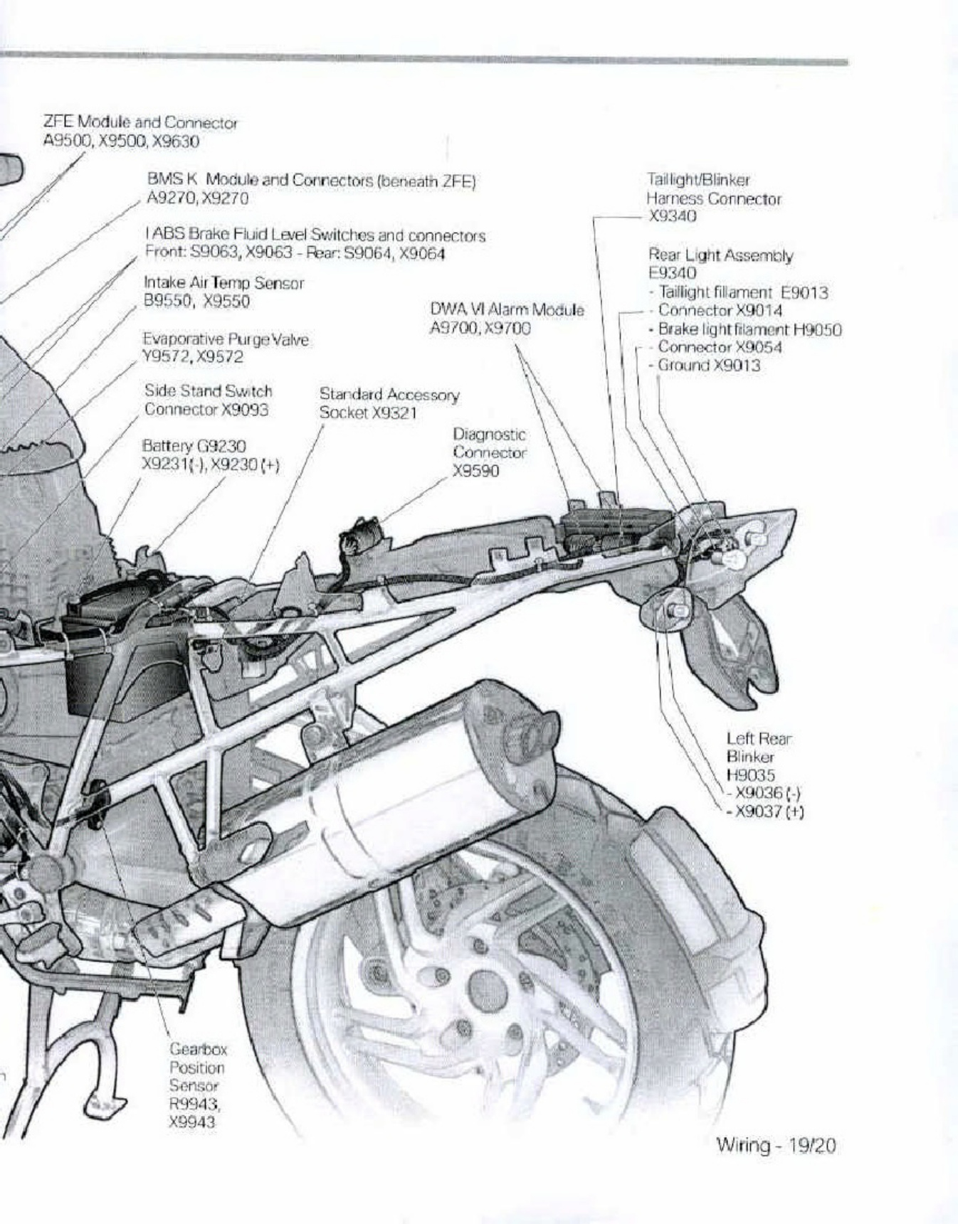 Sample 5 of BMW R 1200 GS Wiring Diagram Complete Complete Electrical Wiring Schematic & System Diagram [PDF]