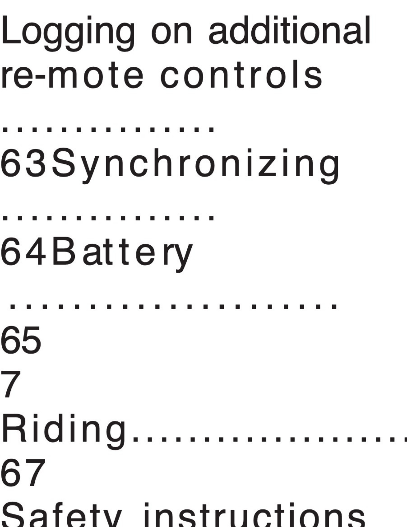 Sample 2 of BMW Rider s Technical Manual [PDF]