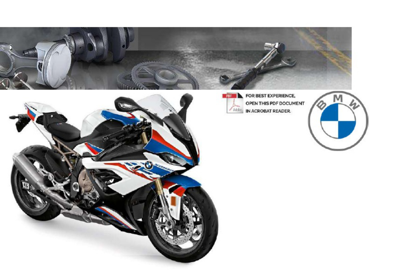 BMW S1000RR Technical Manual [PDF] cover