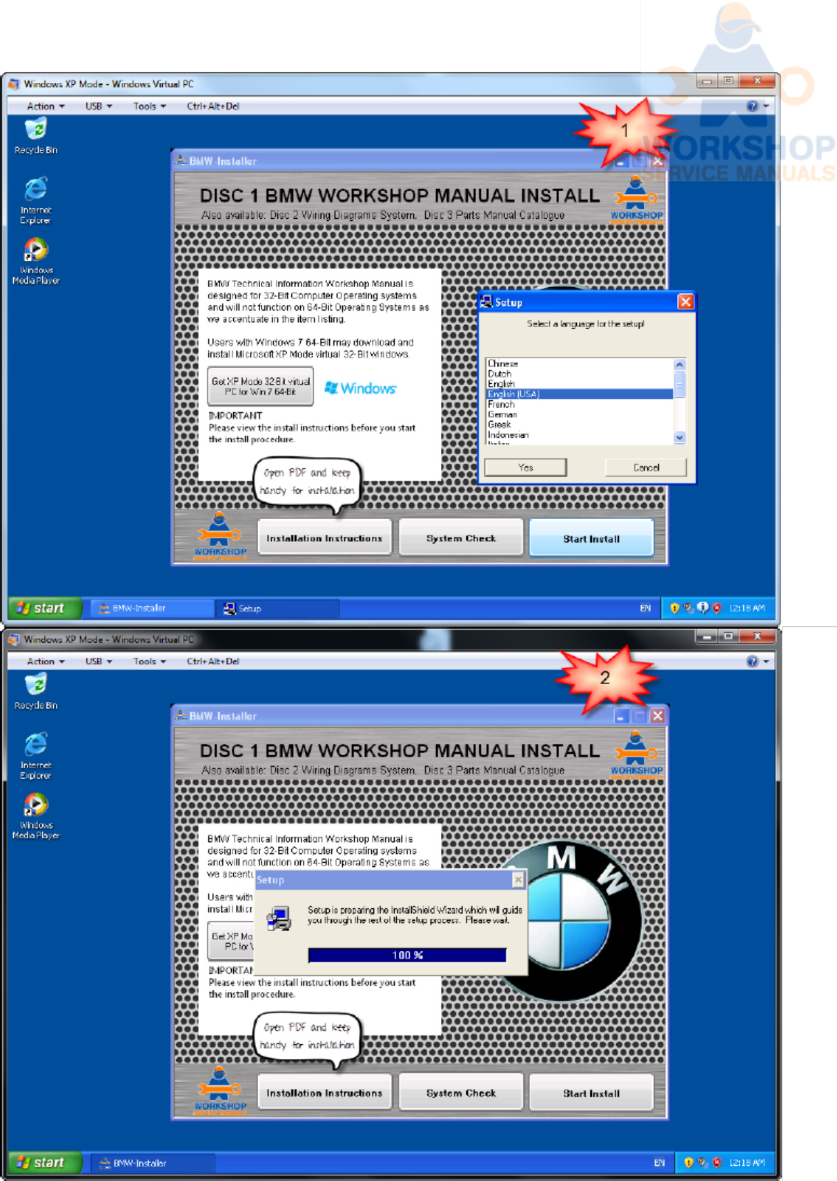Sample 3 of BMW TIS-install Technical Manual [PDF]