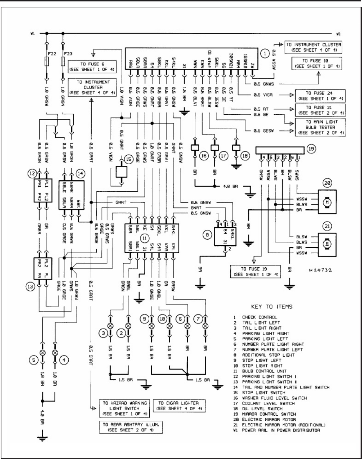 Sample 4 of BMW Wiring Diagrams Overview_658595188 Complete Electrical Wiring Schematic & System Diagram [PDF]