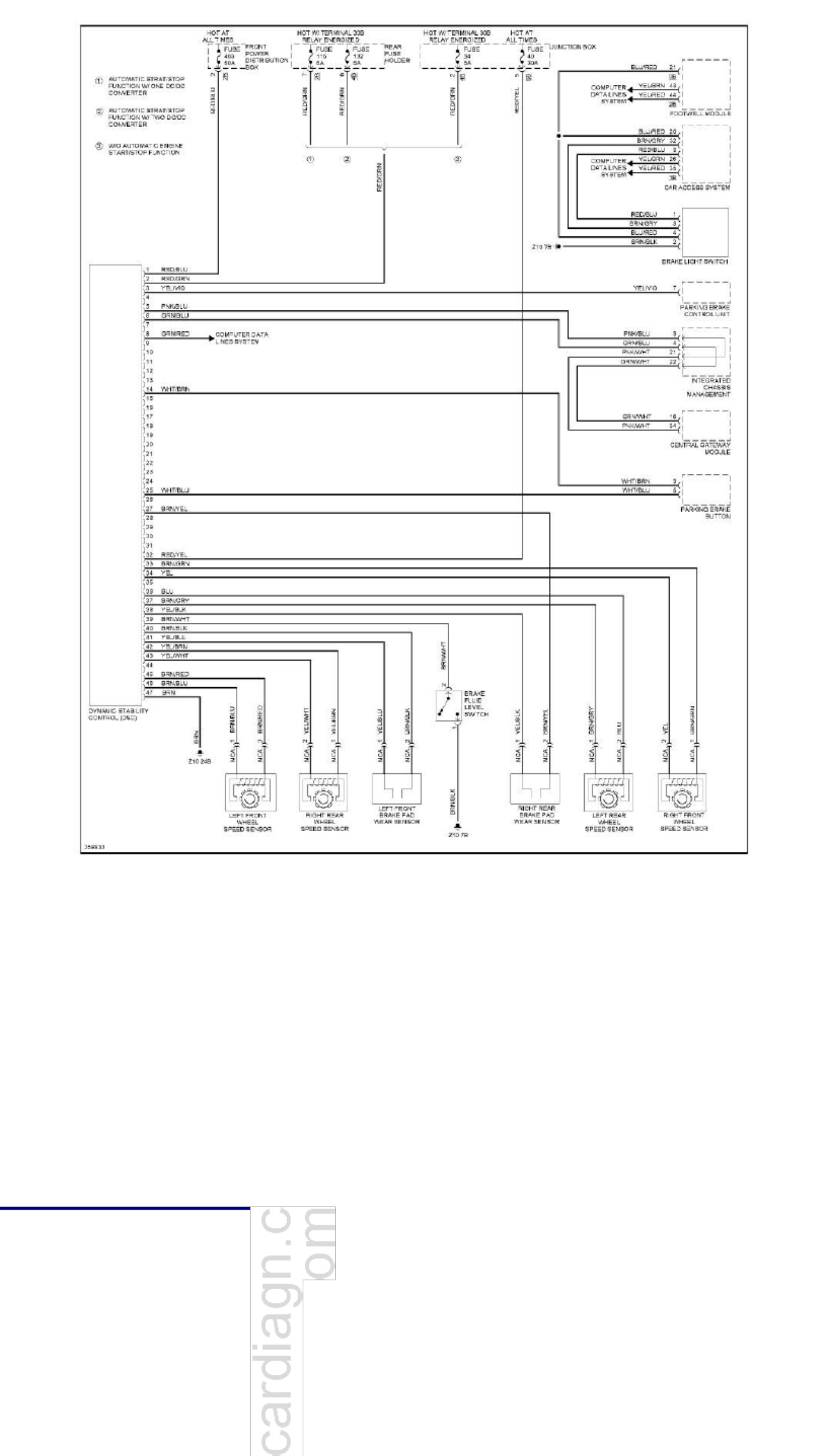 Sample 3 of BMW Wiring diagrams Complete Electrical Wiring Schematic & System Diagram [PDF]