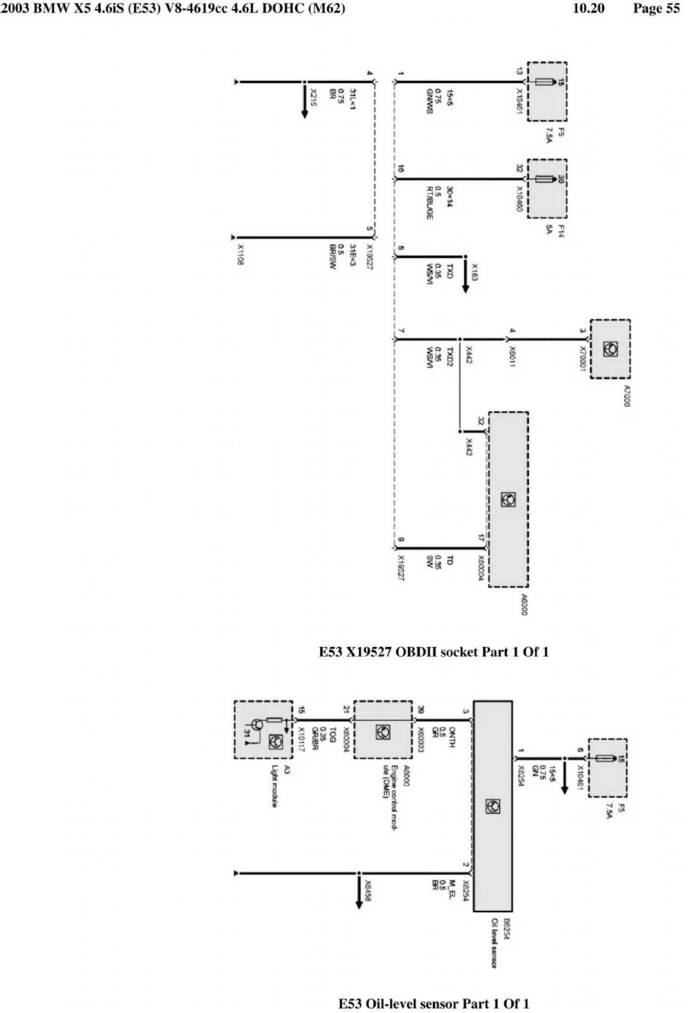 Sample 8 of BMW X5 4 6 E53 ECU DME Wiring Diagram P Complete Electrical Wiring Schematic & System Diagram [PDF]