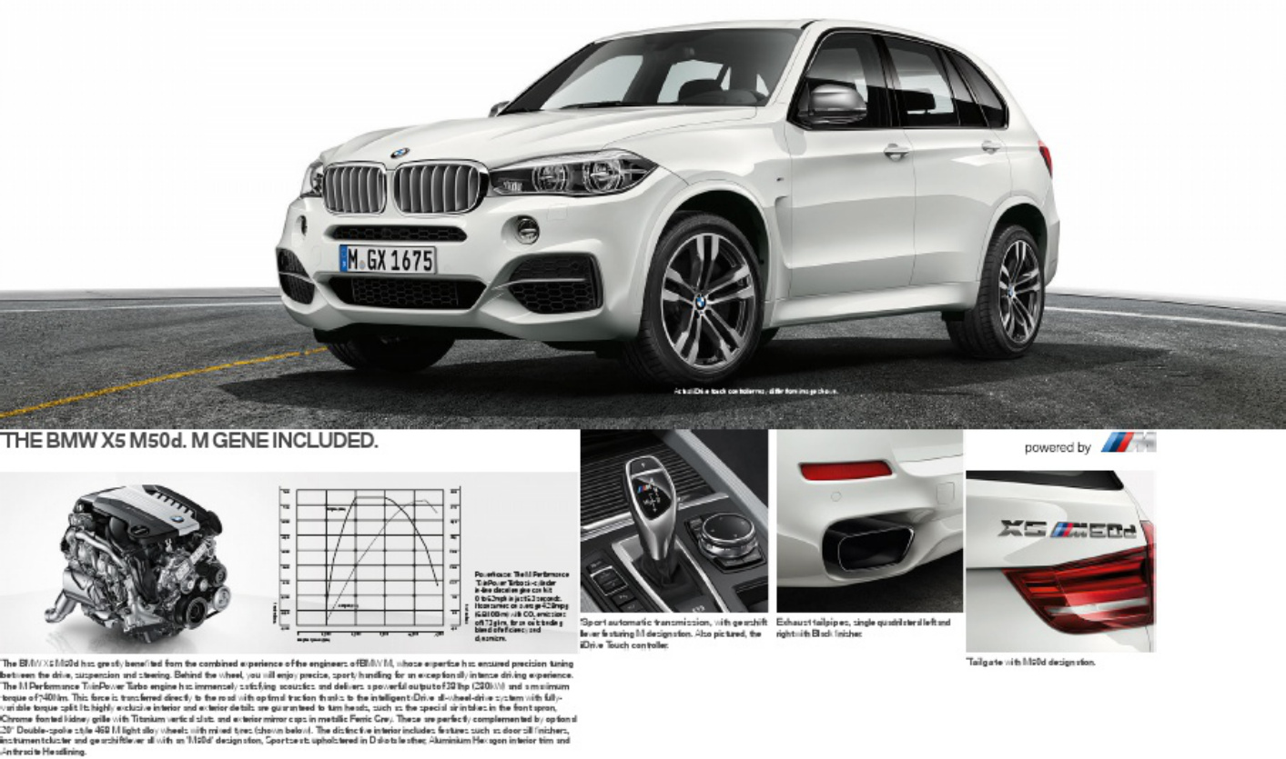 Sample 7 of BMW x5 Brochure Technical Manual [PDF]