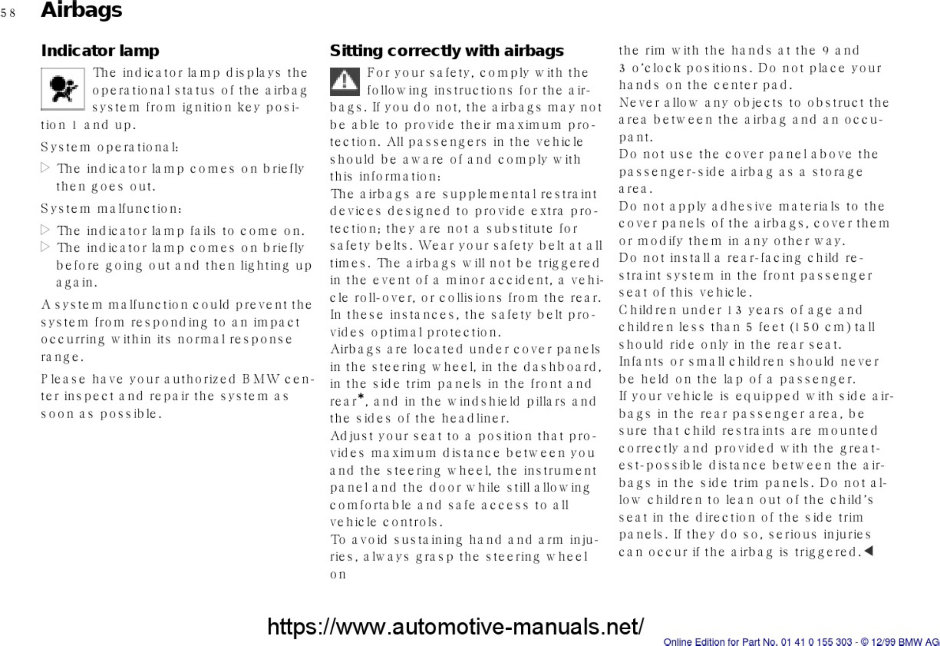 Sample 5 of BMW X5 Owner s Technical Manual [PDF]