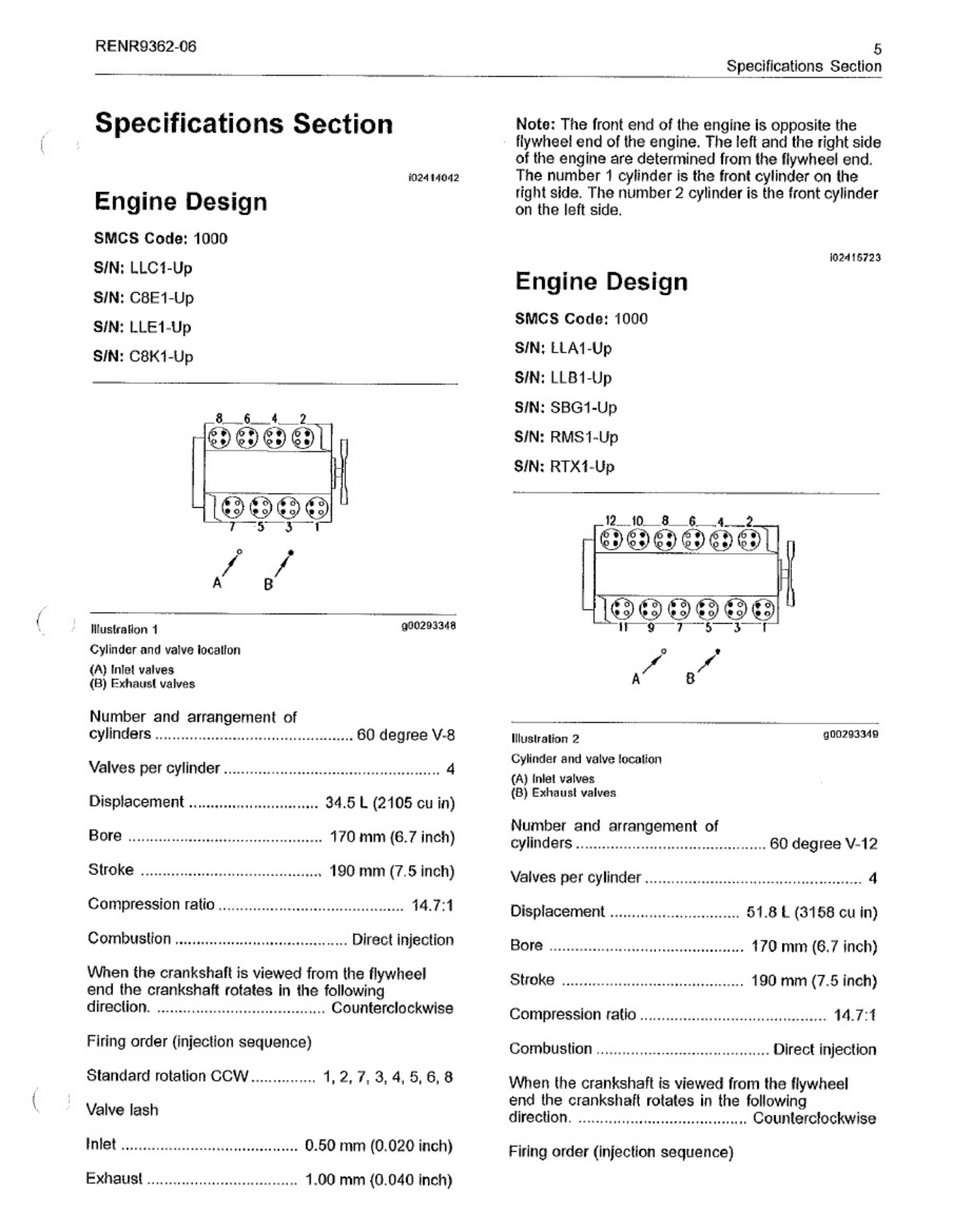 Sample 2 of Caterpillar 2 Specifications Technical Manual [PDF]
