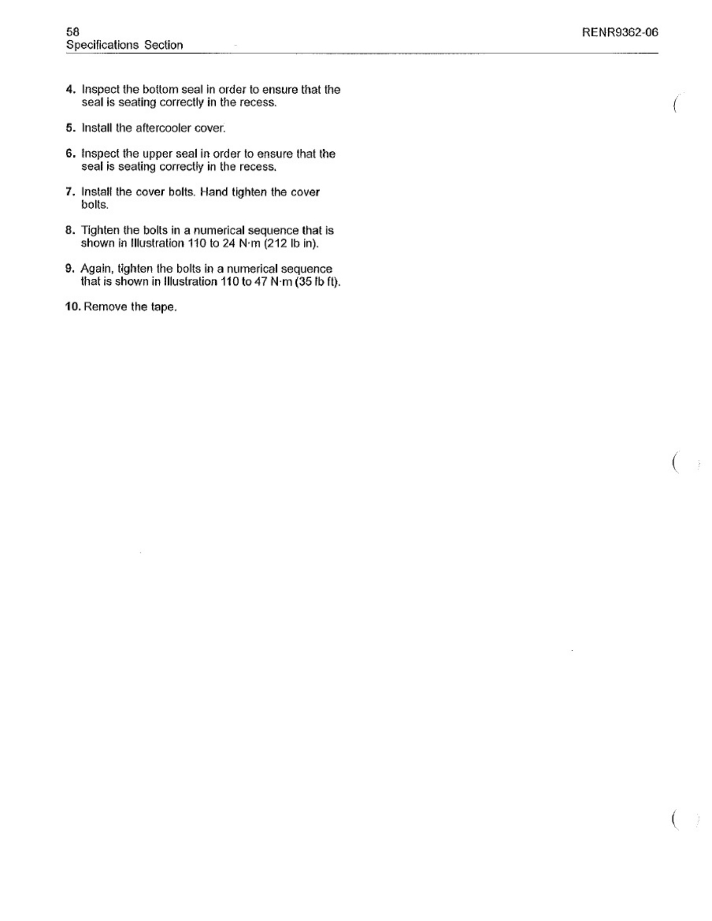 Sample 5 of Caterpillar 2 Specifications Technical Manual [PDF]