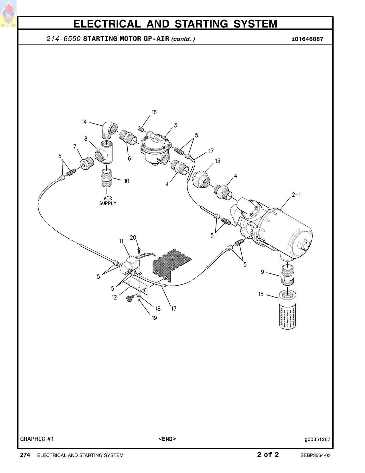 Sample 6 of Caterpillar 3056 Marine Generator Set Engine Parts Catalog [PDF]