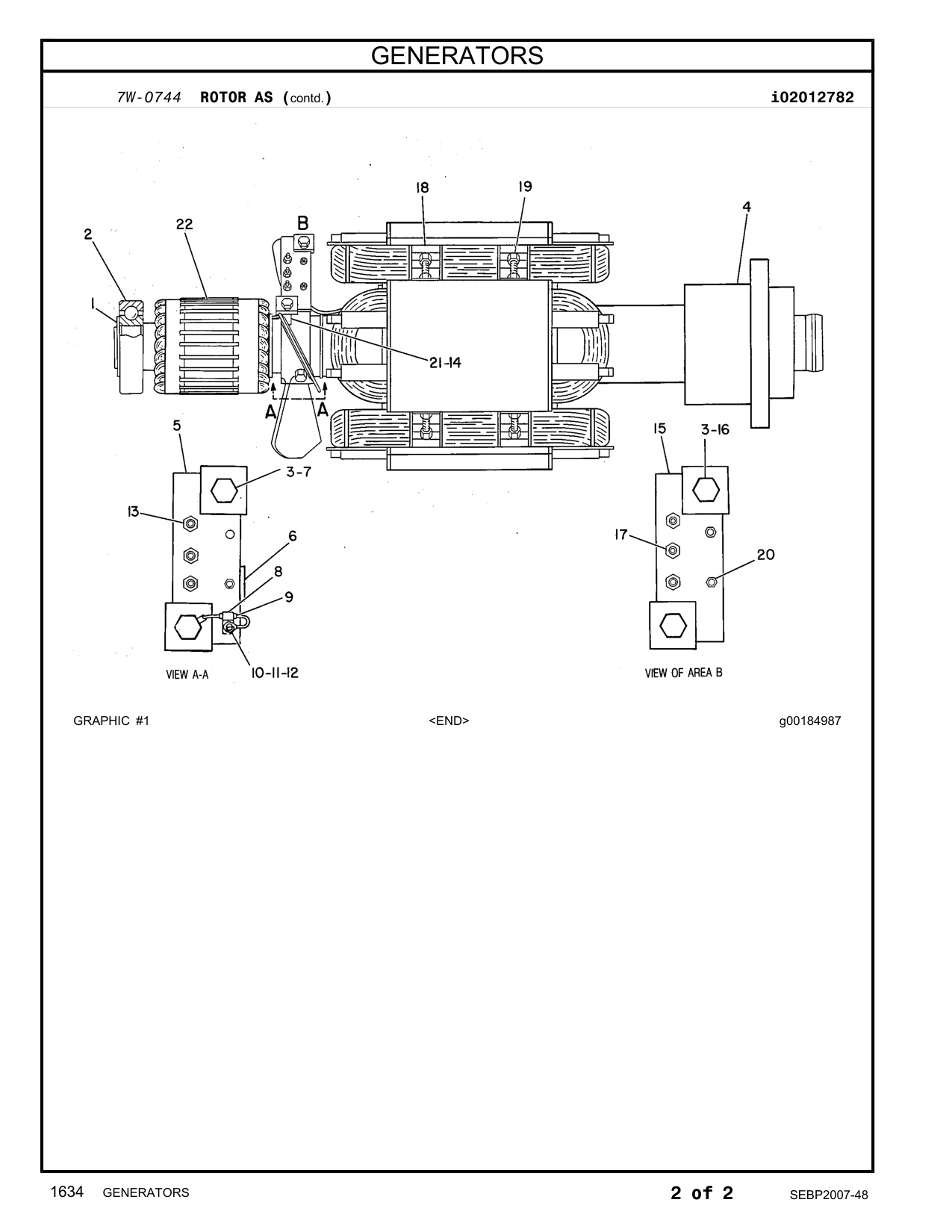 Sample 7 of Caterpillar 3306 Generator Set Heavy Duty Diesel Engine Parts Catalog [PDF]