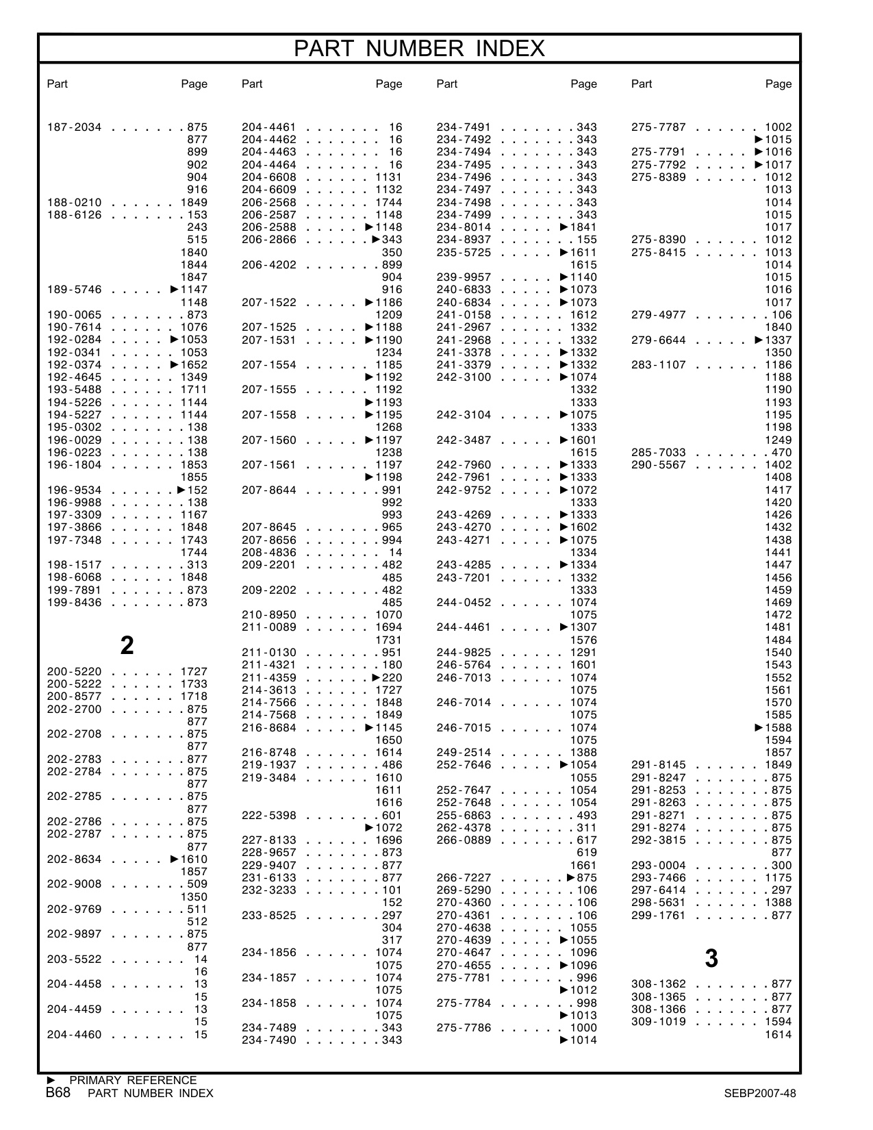 Sample 8 of Caterpillar 3306 Generator Set Heavy Duty Diesel Engine Parts Catalog [PDF]