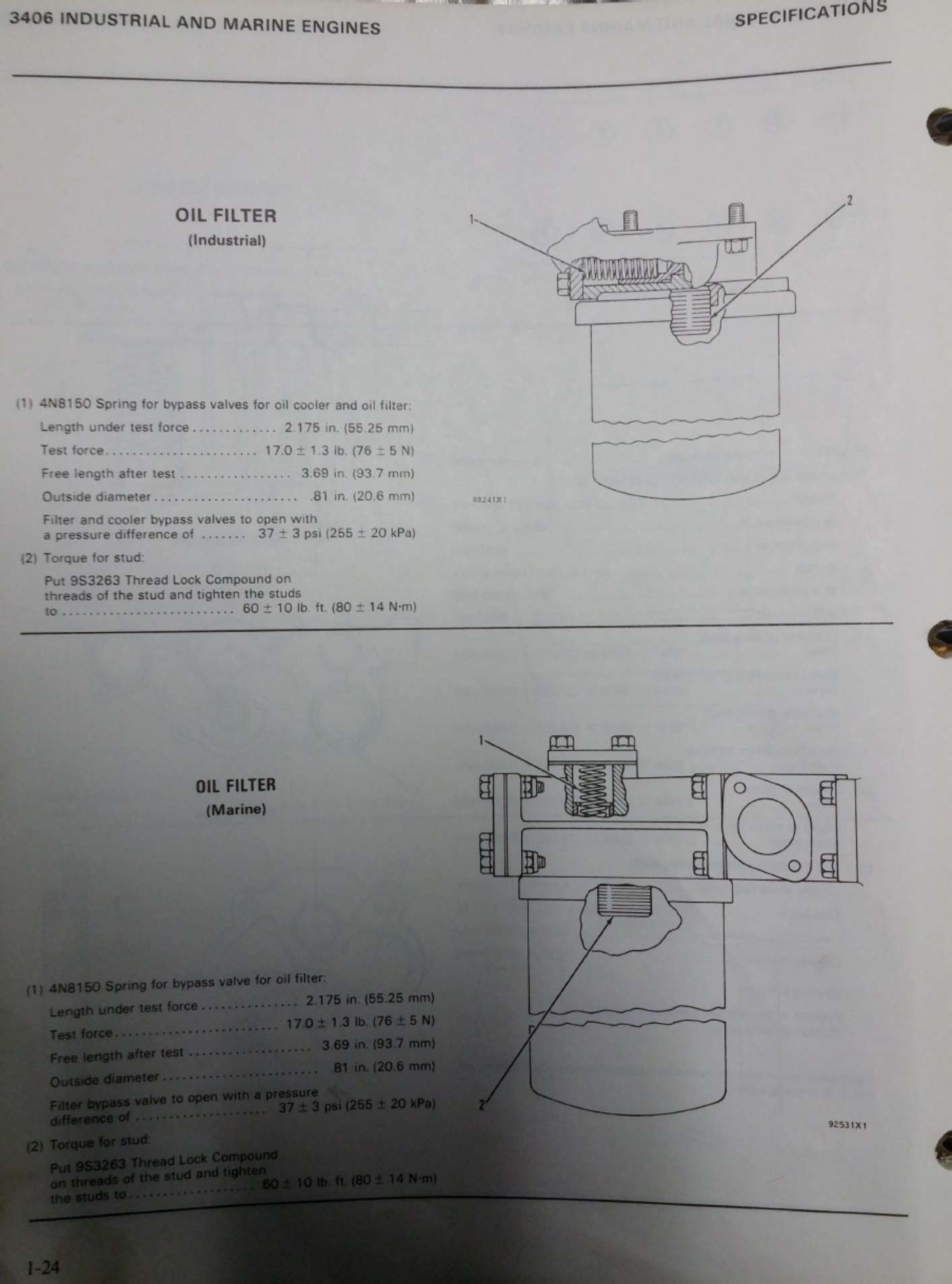 Sample 7 of Caterpillar 3406 Specs Technical Manual [PDF]
