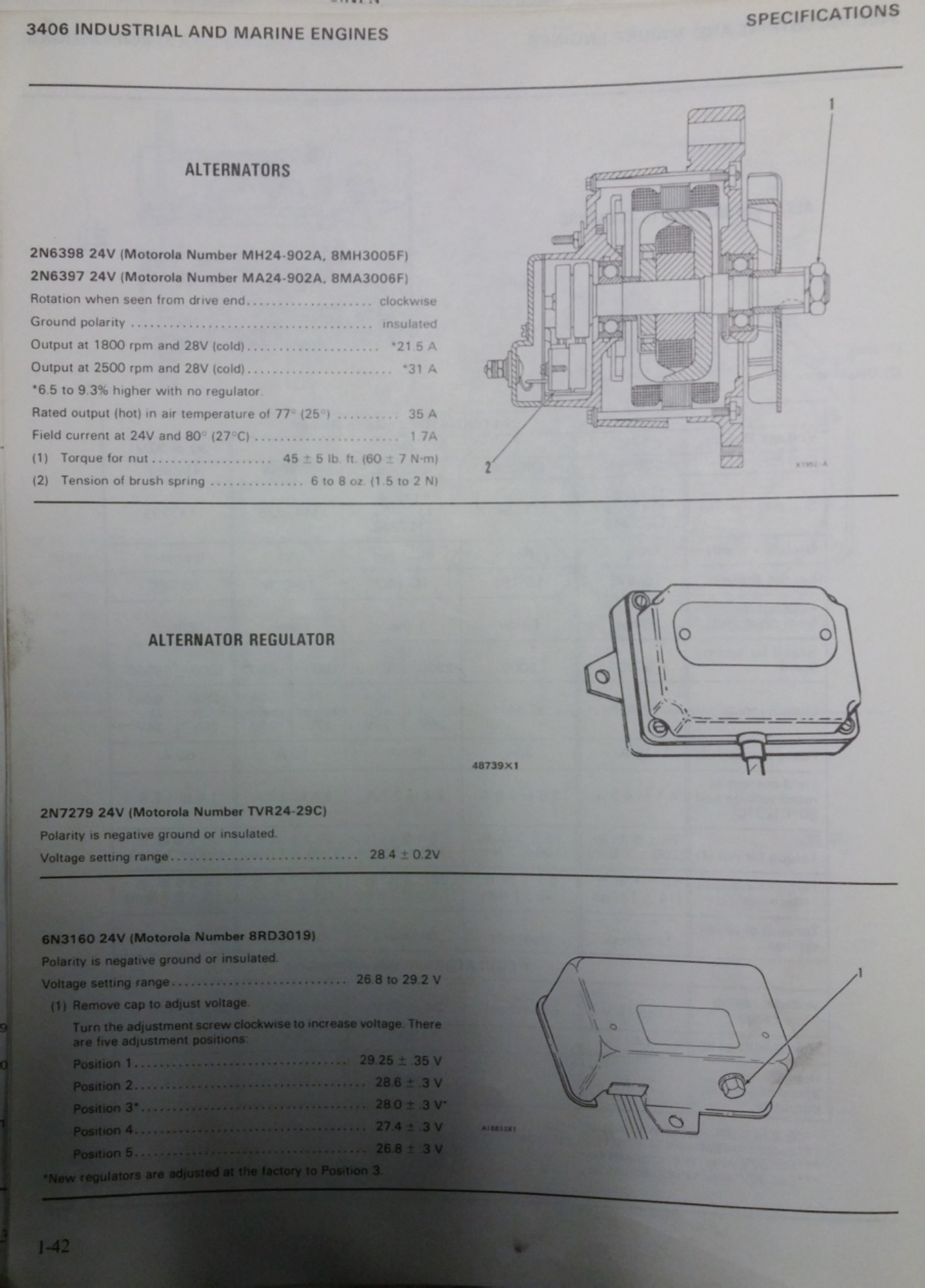 Sample 8 of Caterpillar 3406 Specs Technical Manual [PDF]